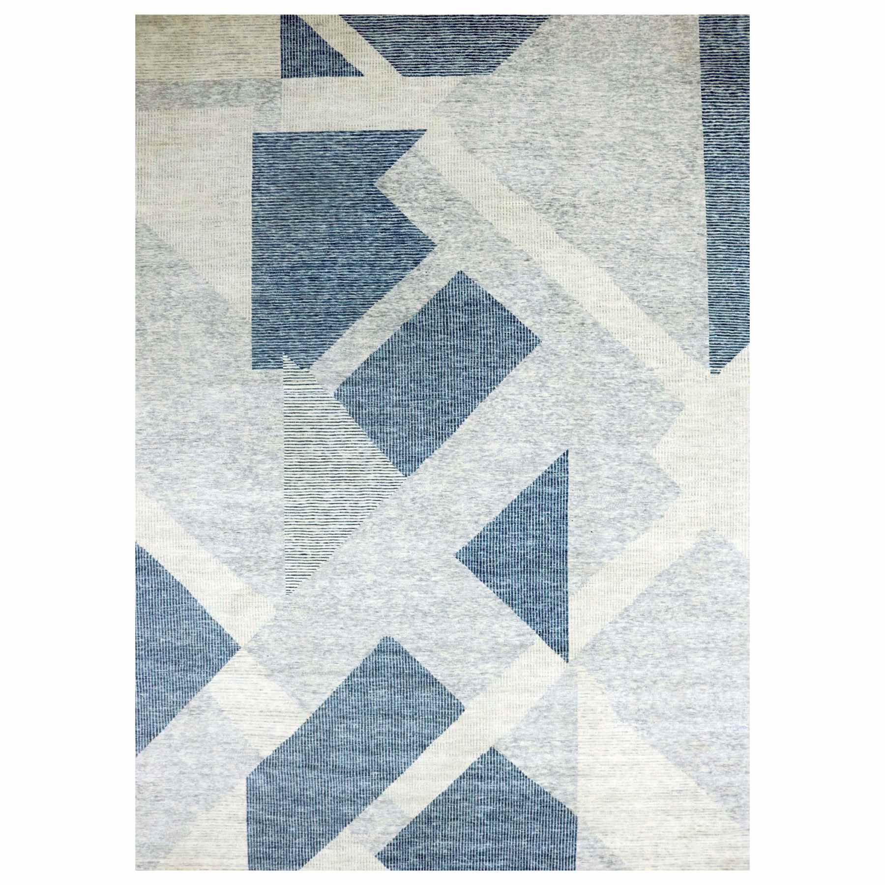 Modern-and-Contemporary-Hand-Knotted-Rug-397100