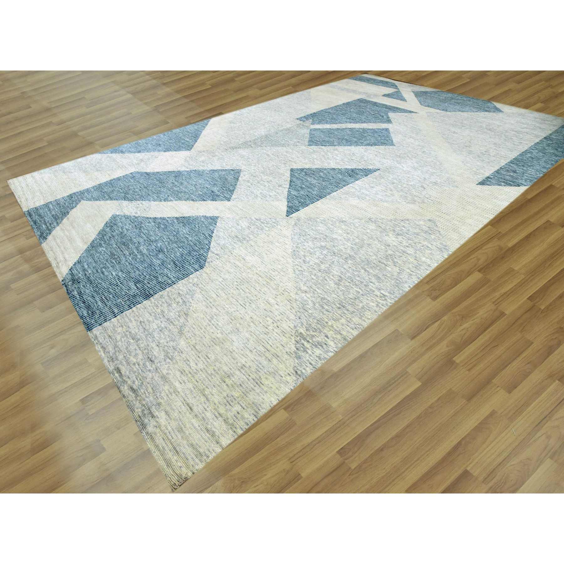 Modern-and-Contemporary-Hand-Knotted-Rug-397100