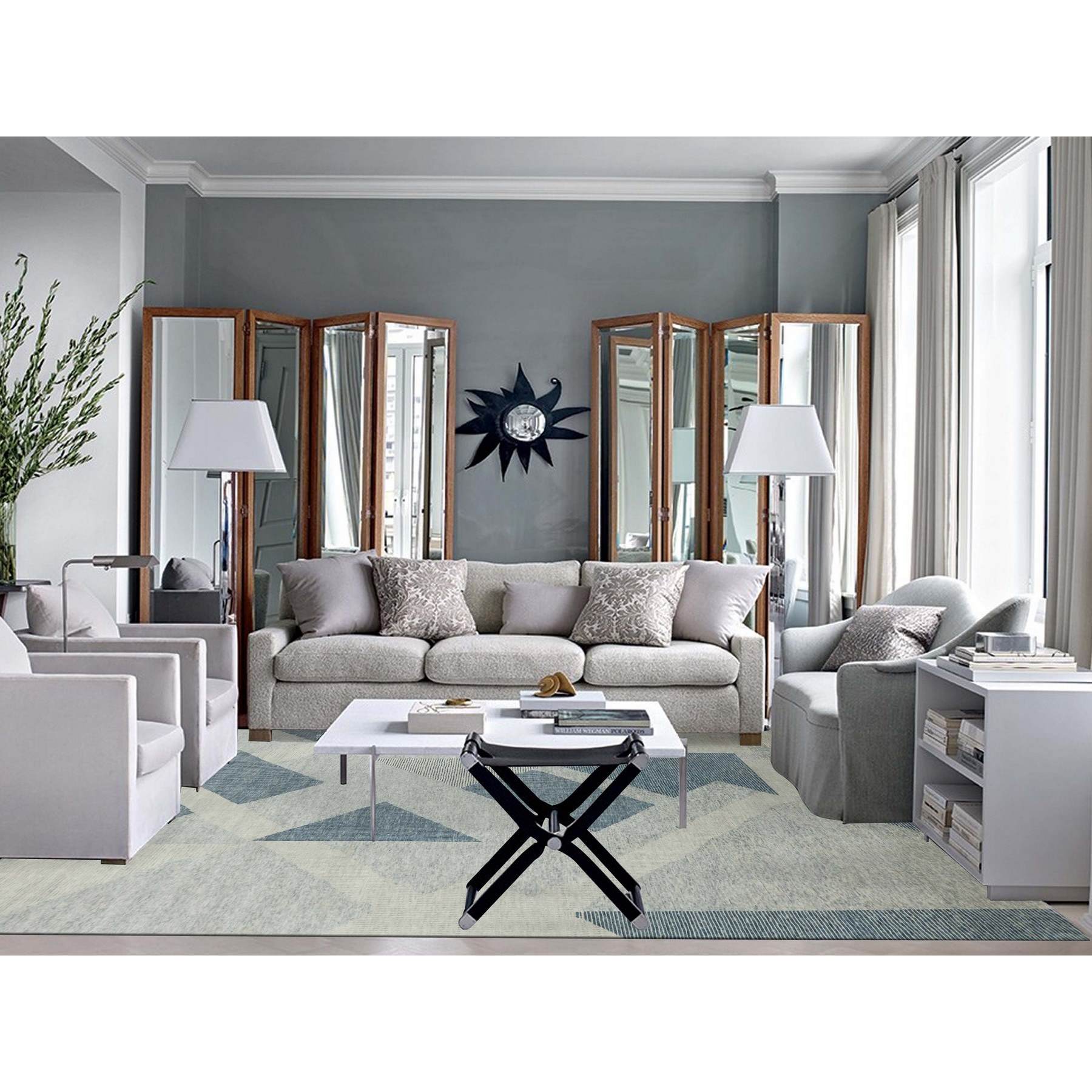 Modern-and-Contemporary-Hand-Knotted-Rug-397110