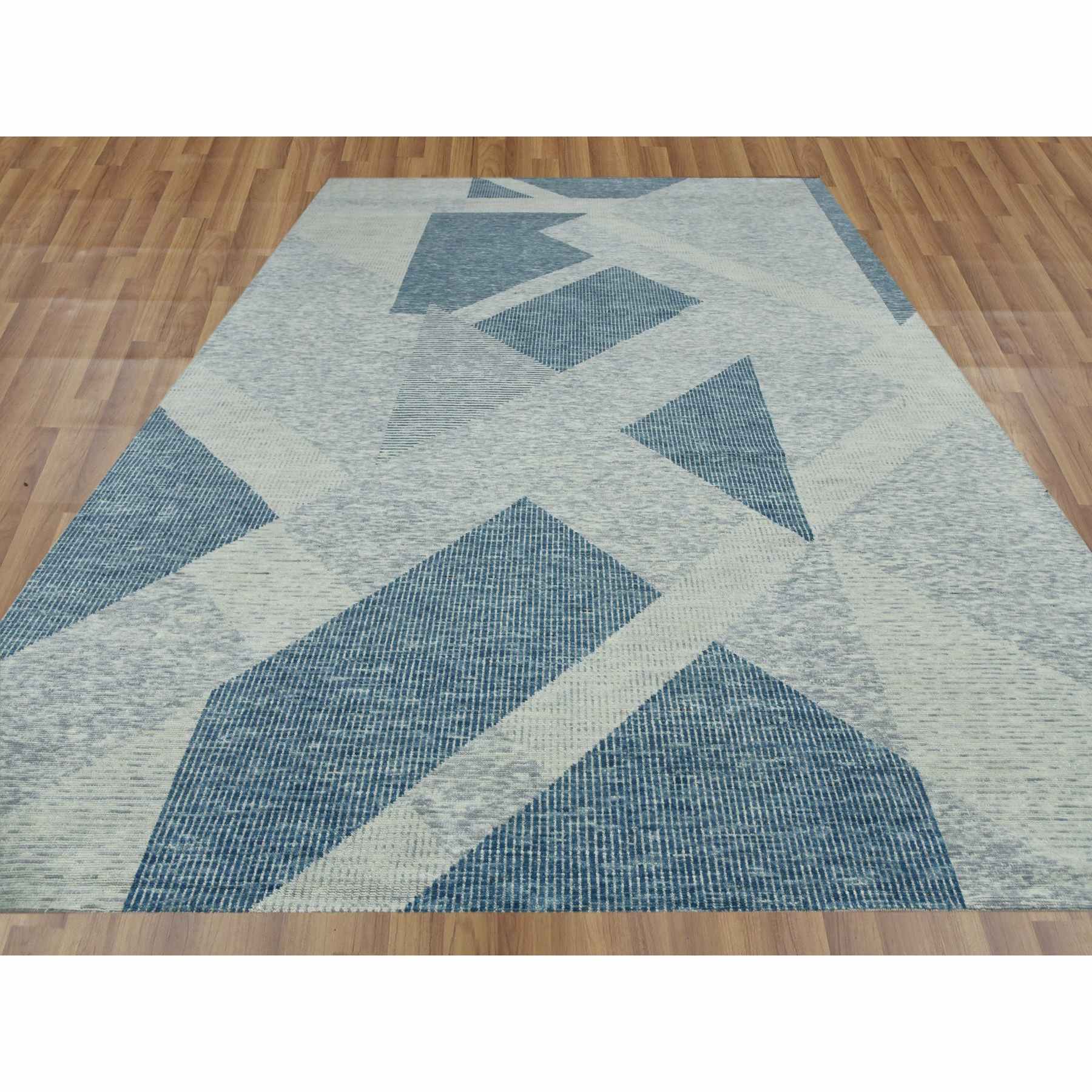 Modern-and-Contemporary-Hand-Knotted-Rug-397110