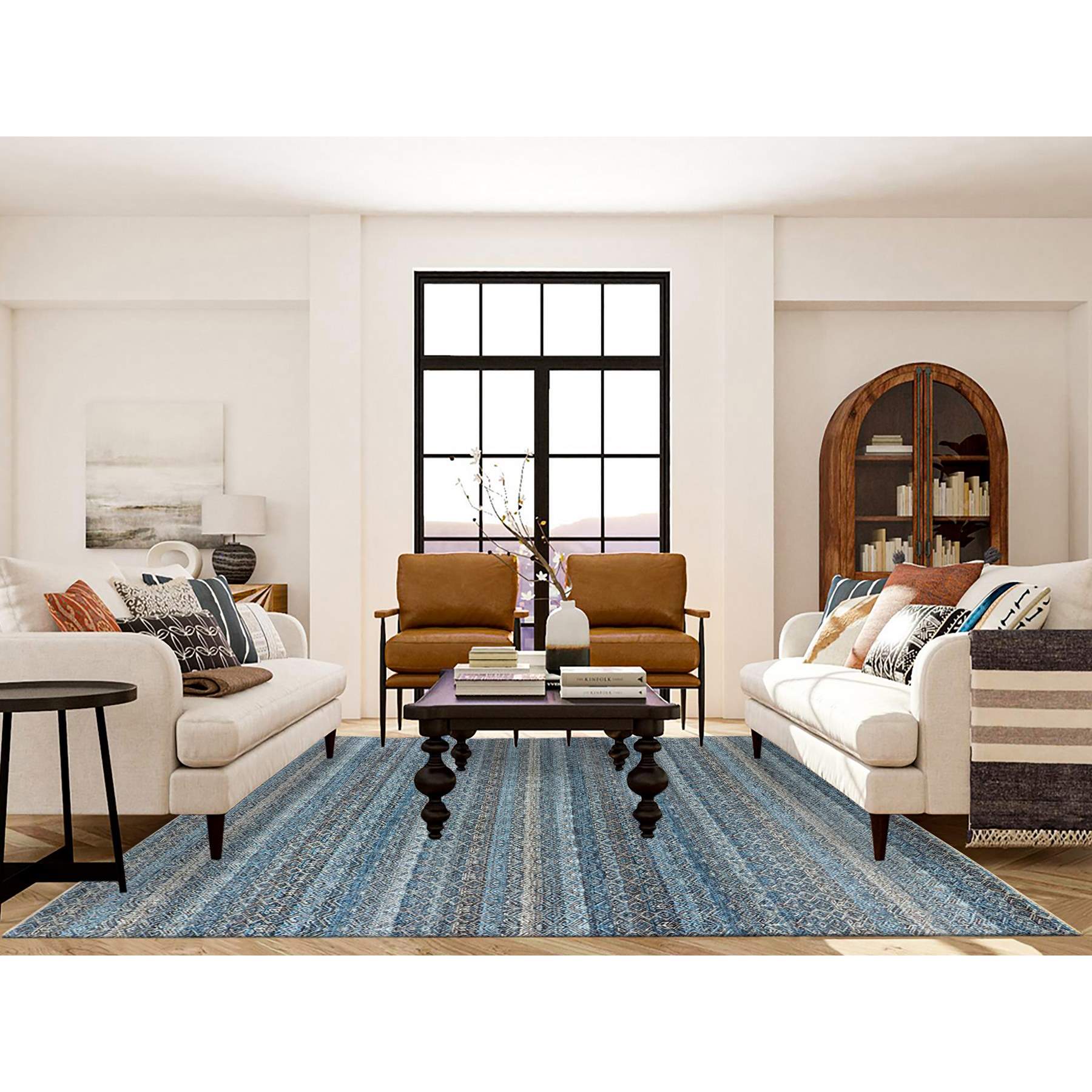 Modern-and-Contemporary-Hand-Knotted-Rug-397315