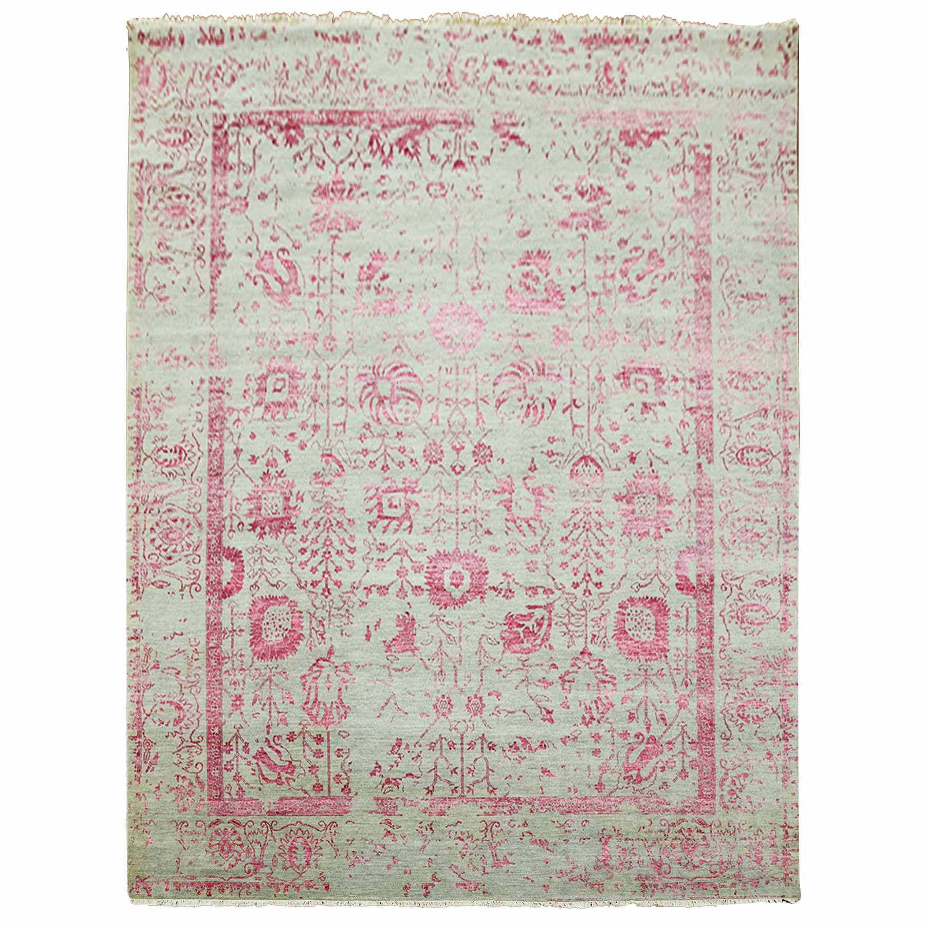 Transitional-Hand-Knotted-Rug-396375