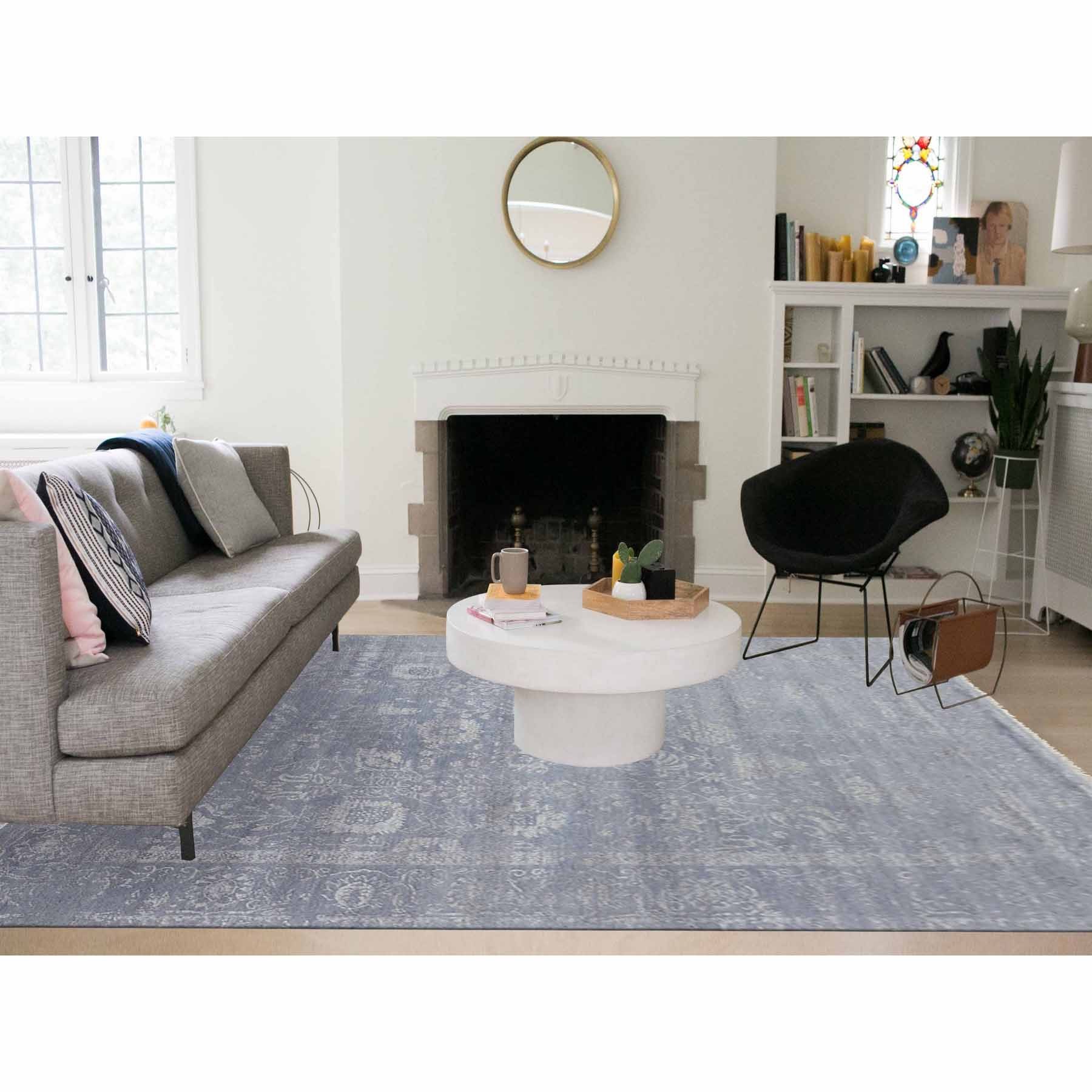 Transitional-Hand-Knotted-Rug-396385