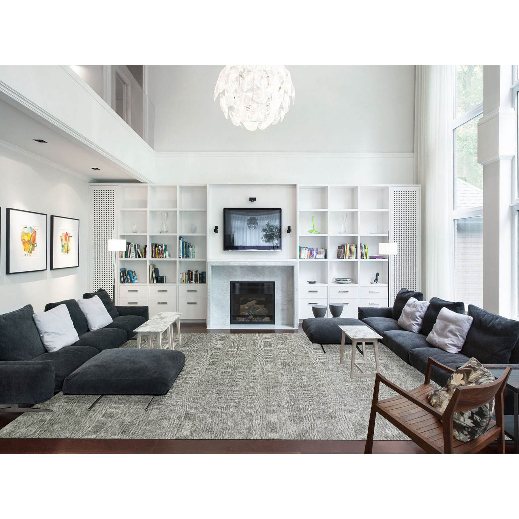 Modern-and-Contemporary-Hand-Knotted-Rug-397930