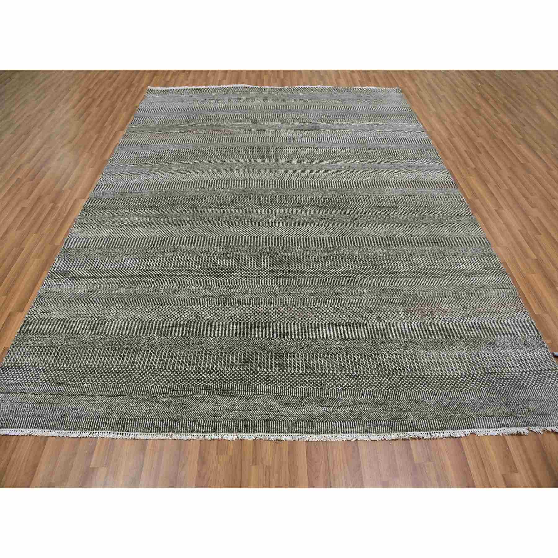 Modern-and-Contemporary-Hand-Knotted-Rug-398070