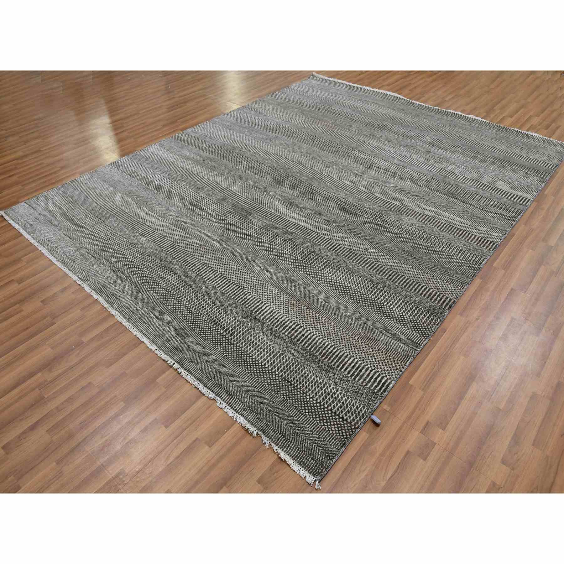 Modern-and-Contemporary-Hand-Knotted-Rug-398070