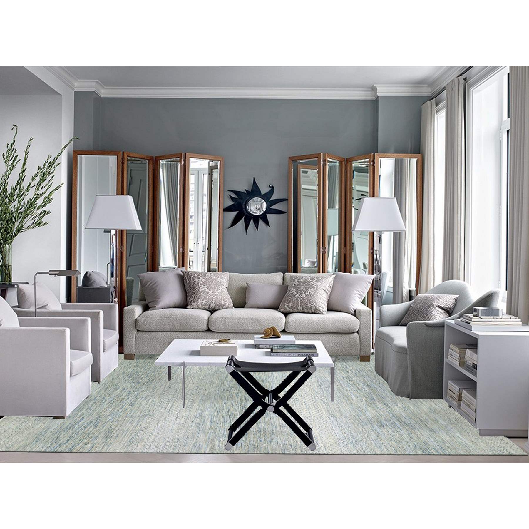 Modern-and-Contemporary-Hand-Knotted-Rug-398235