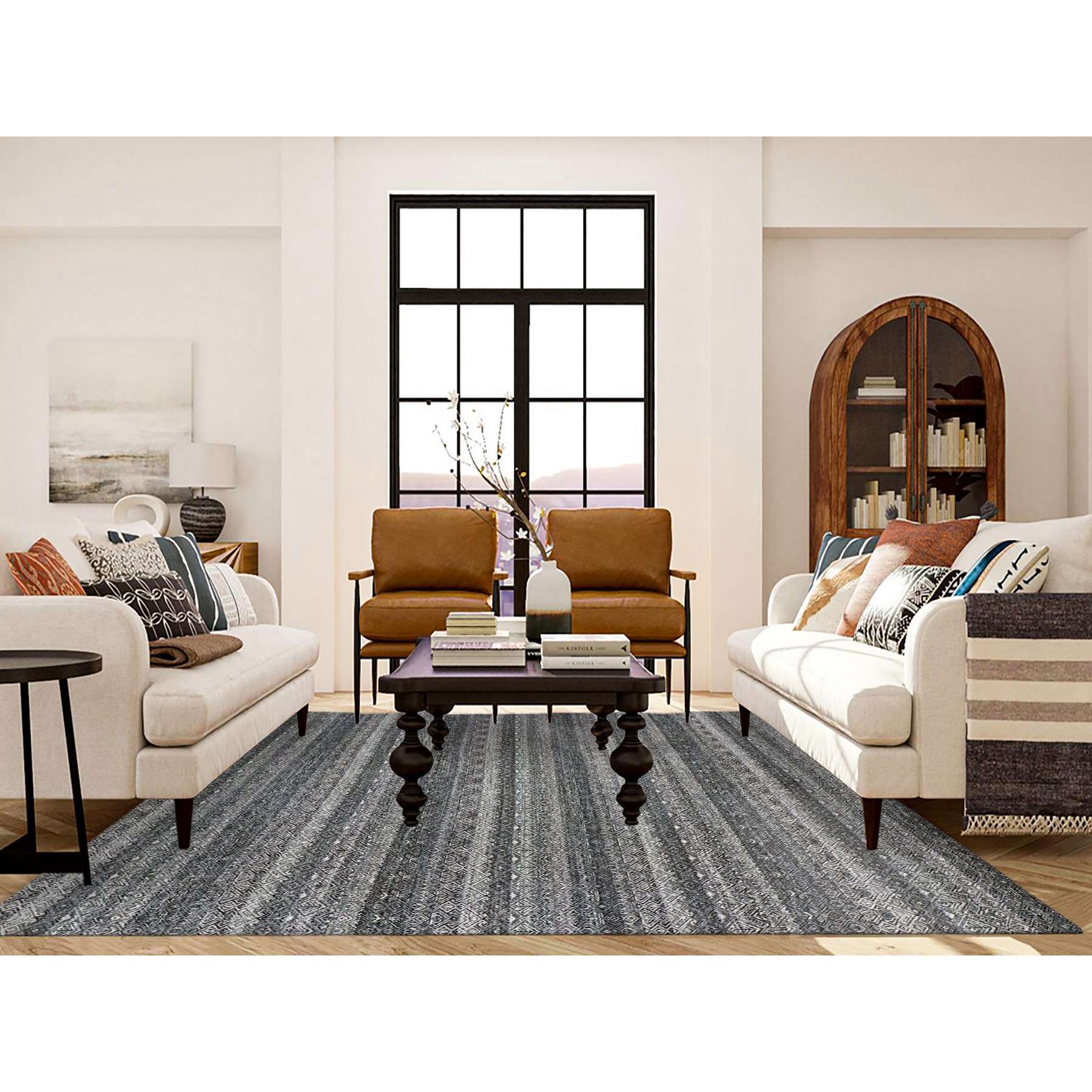 Modern-and-Contemporary-Hand-Knotted-Rug-398935