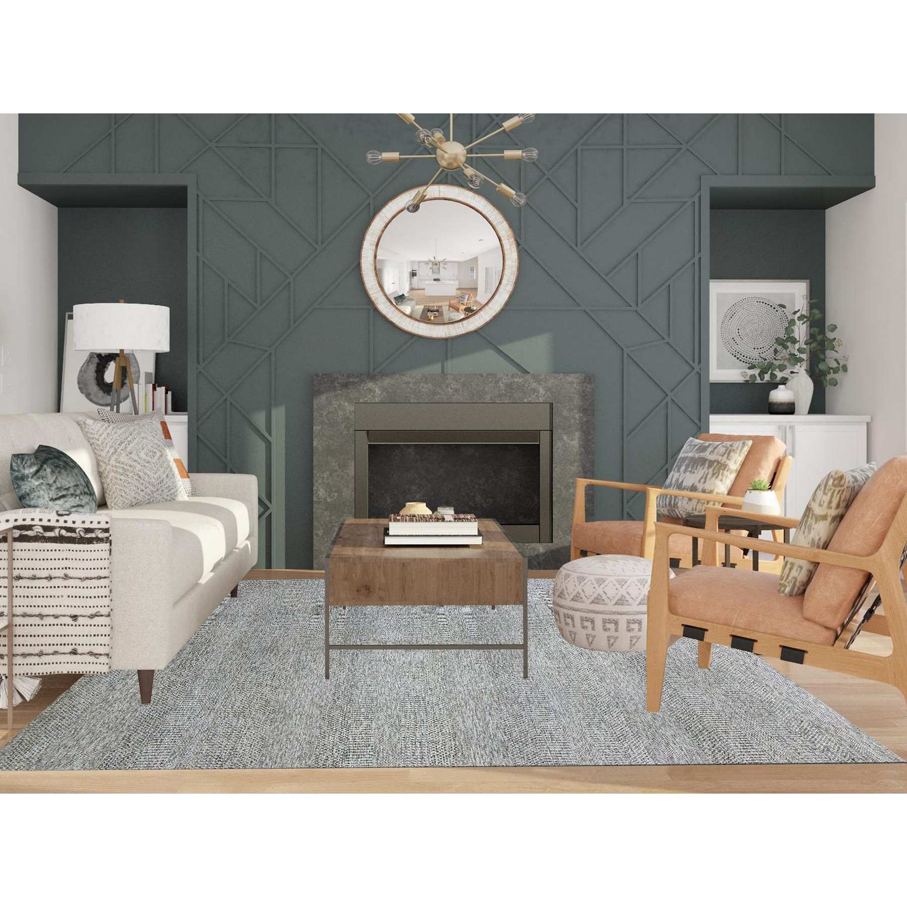 Modern-and-Contemporary-Hand-Knotted-Rug-398965