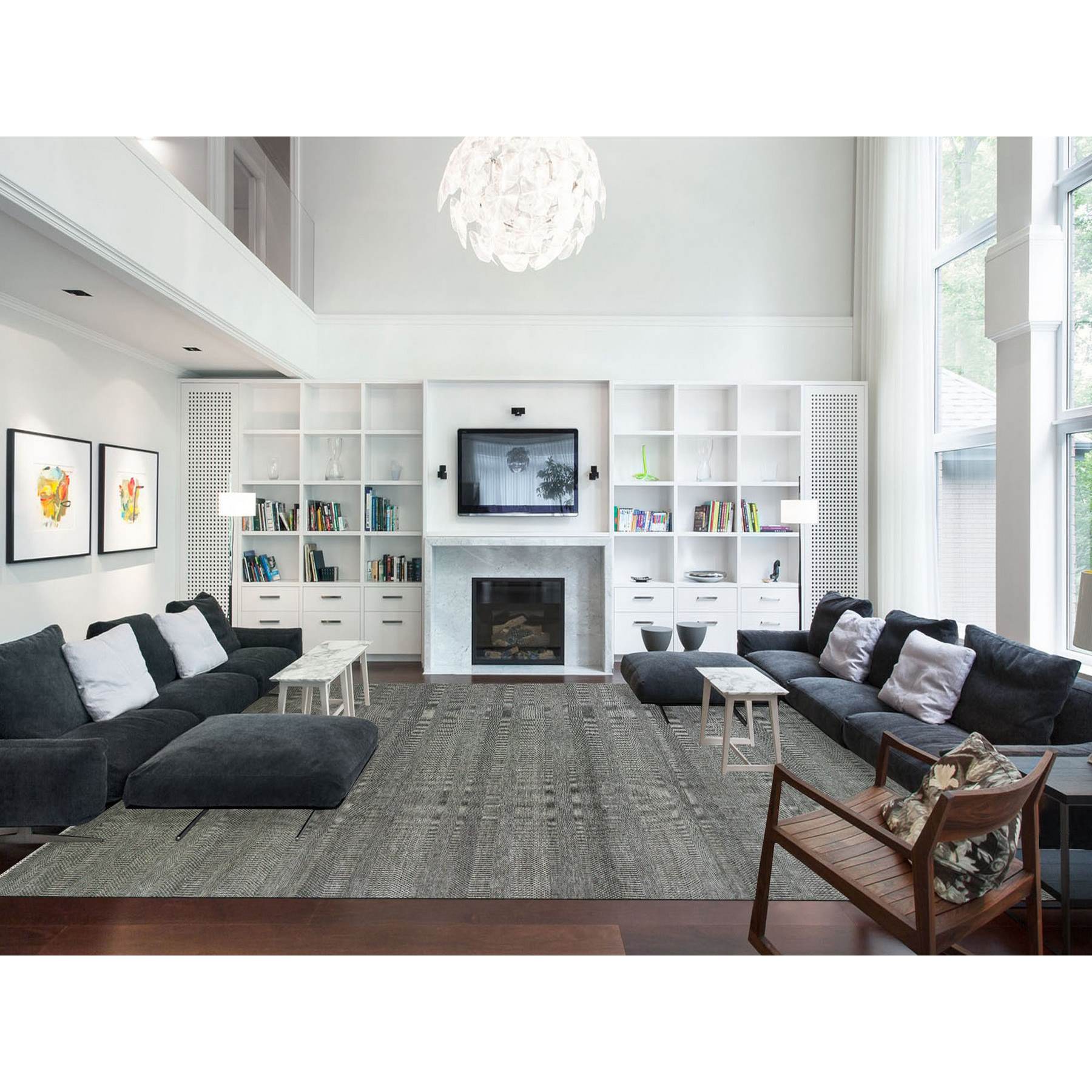 Modern-and-Contemporary-Hand-Knotted-Rug-399340