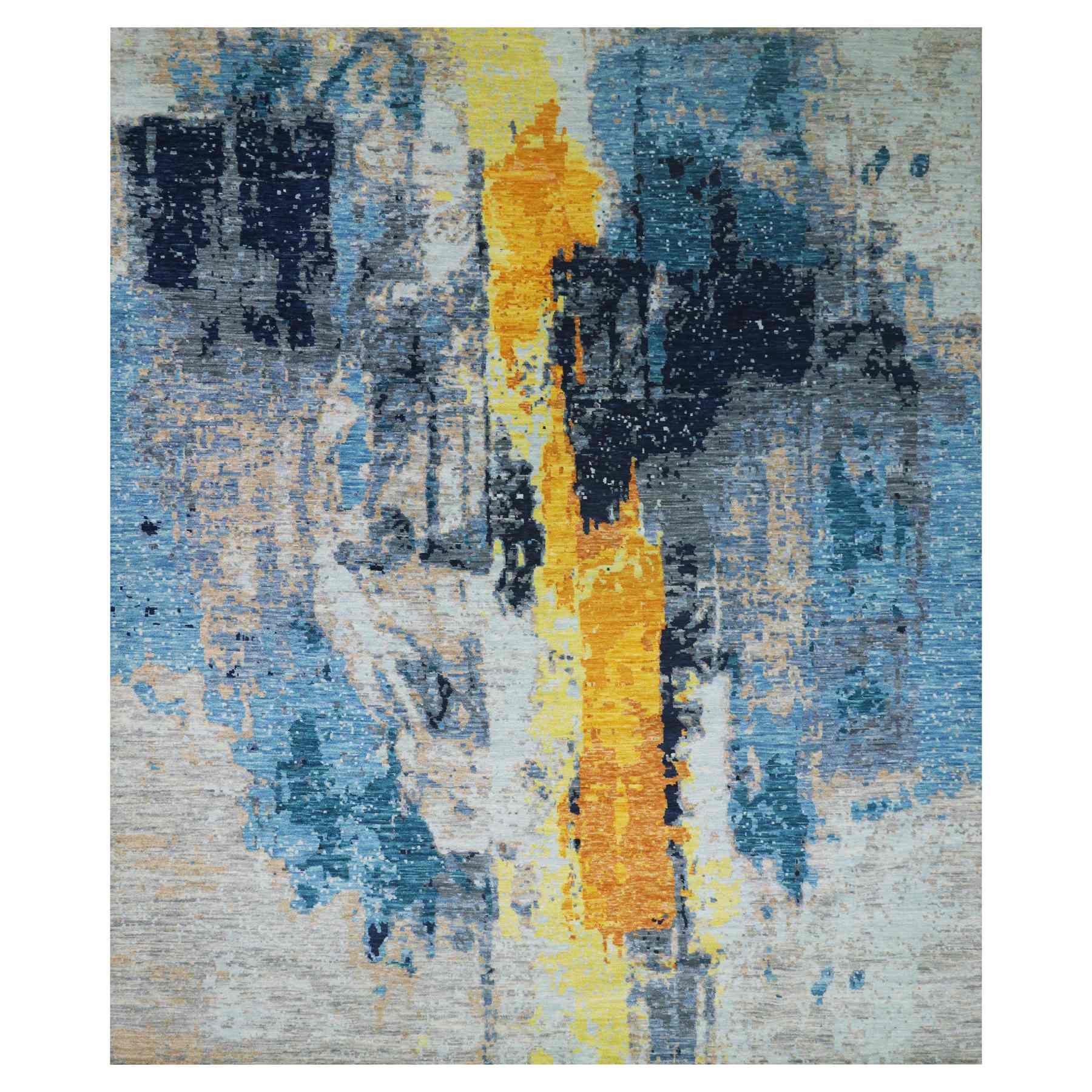 Modern-and-Contemporary-Hand-Knotted-Rug-399570