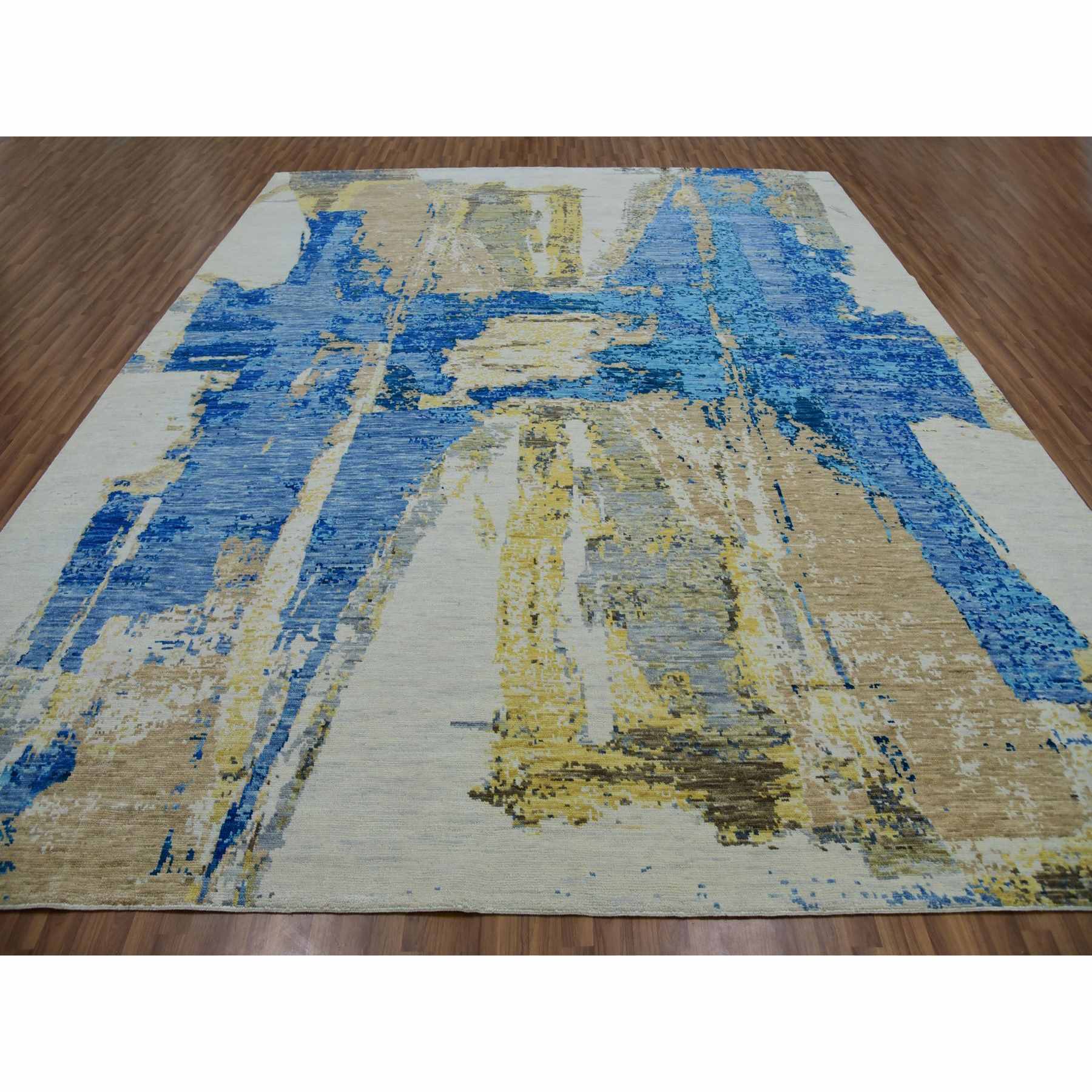 Modern-and-Contemporary-Hand-Knotted-Rug-399575