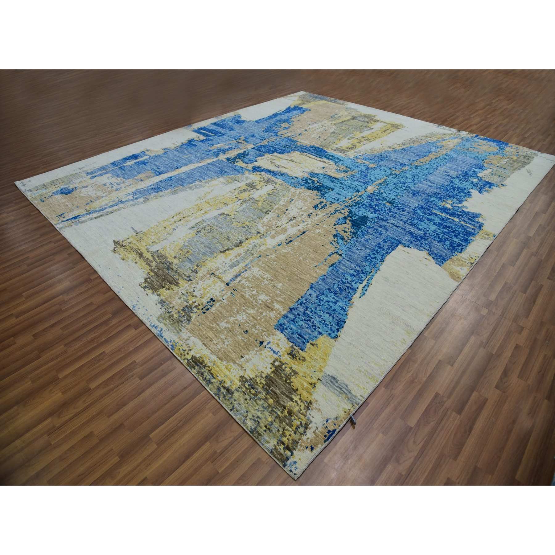 Modern-and-Contemporary-Hand-Knotted-Rug-399575