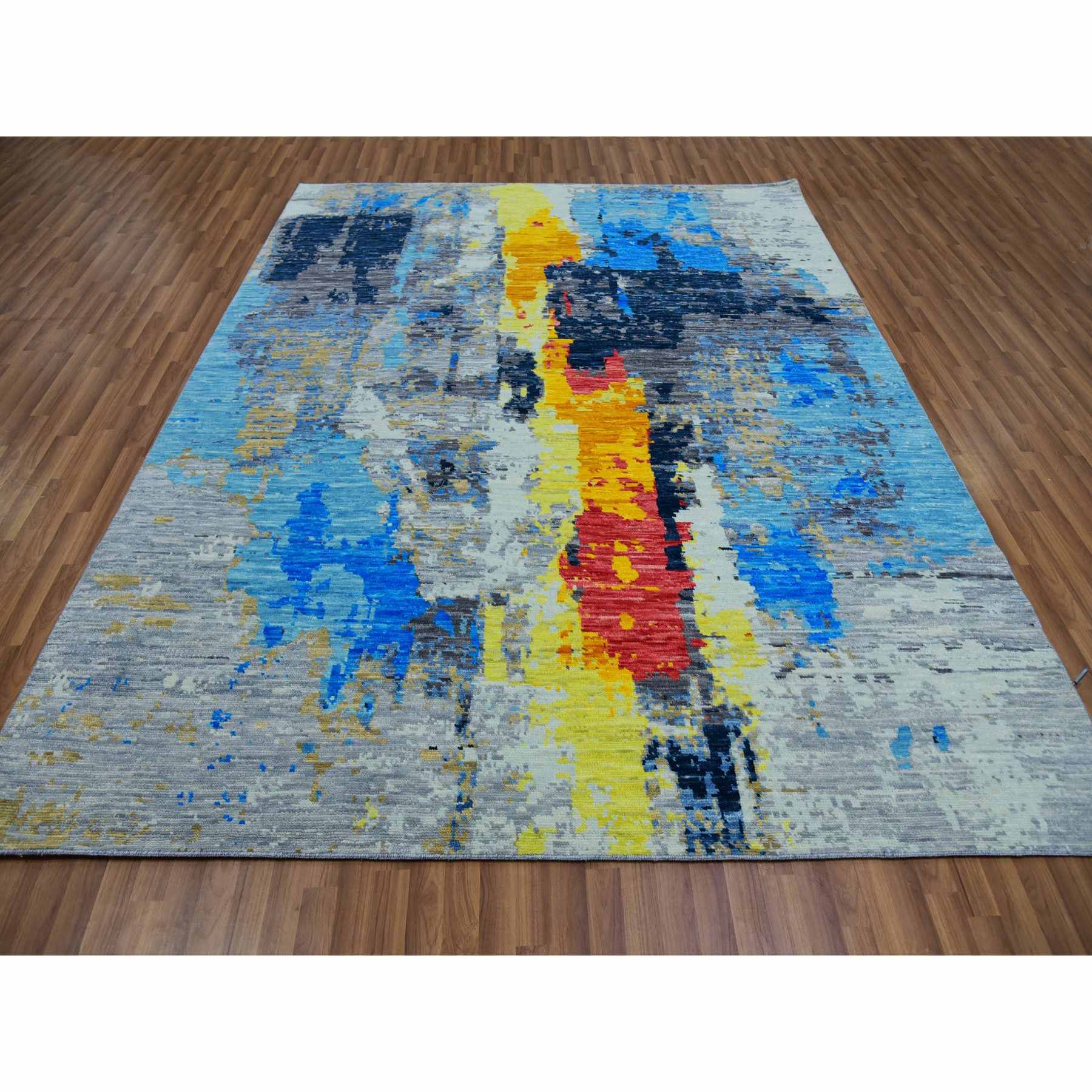Modern-and-Contemporary-Hand-Knotted-Rug-399620