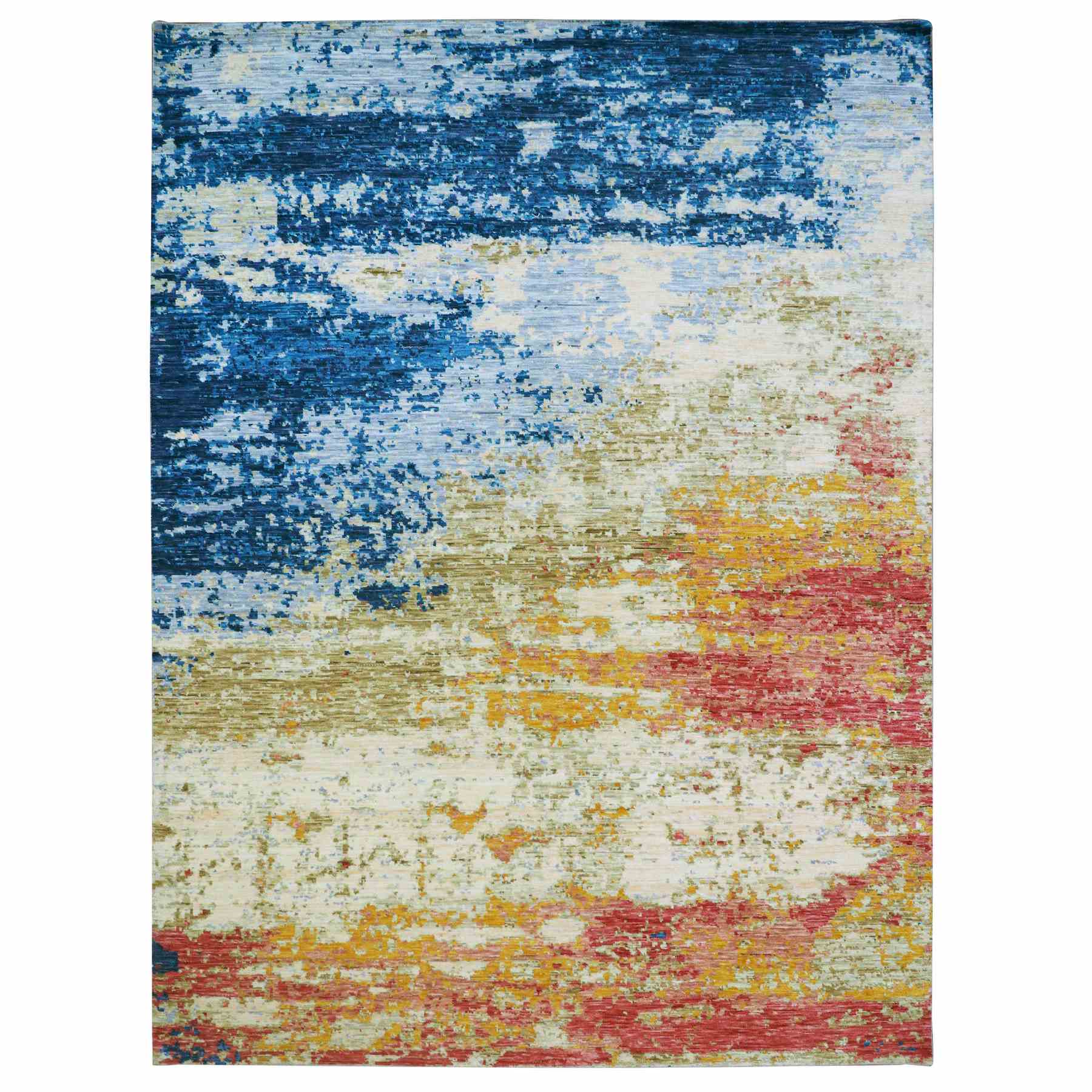 Modern-and-Contemporary-Hand-Knotted-Rug-399795