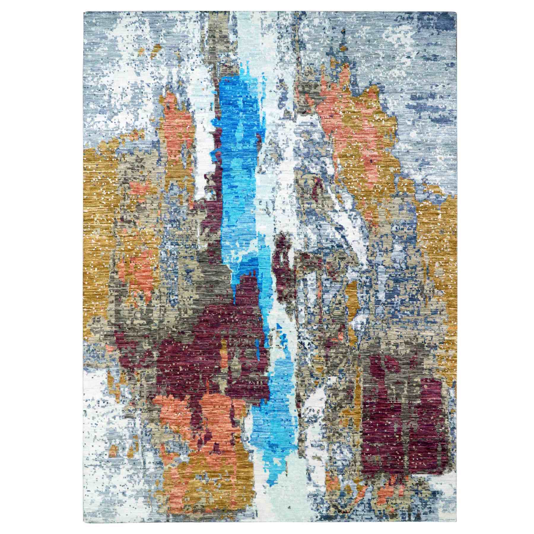 Modern-and-Contemporary-Hand-Knotted-Rug-399805