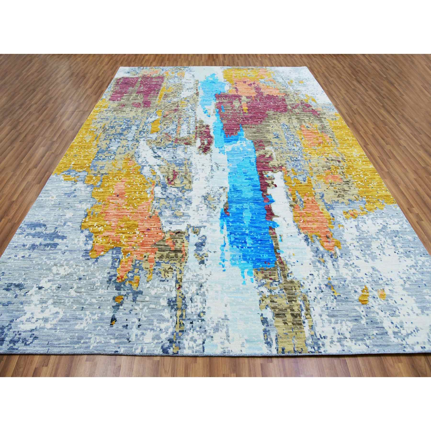 Modern-and-Contemporary-Hand-Knotted-Rug-399805