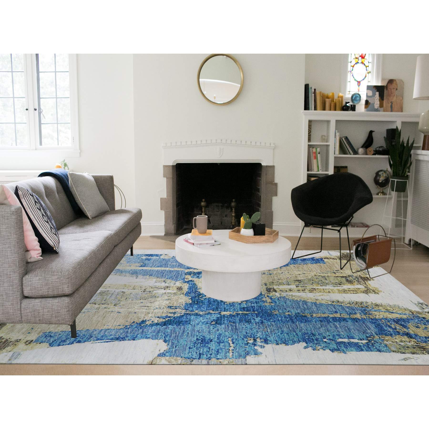 Modern-and-Contemporary-Hand-Knotted-Rug-399810