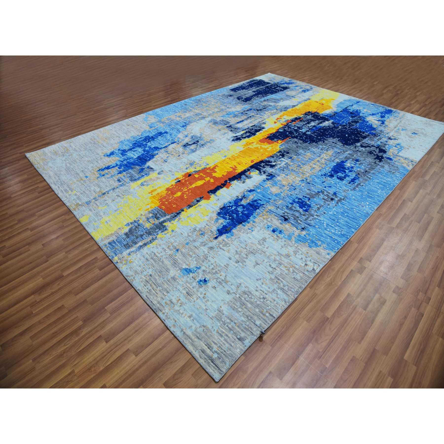 Modern-and-Contemporary-Hand-Knotted-Rug-399815