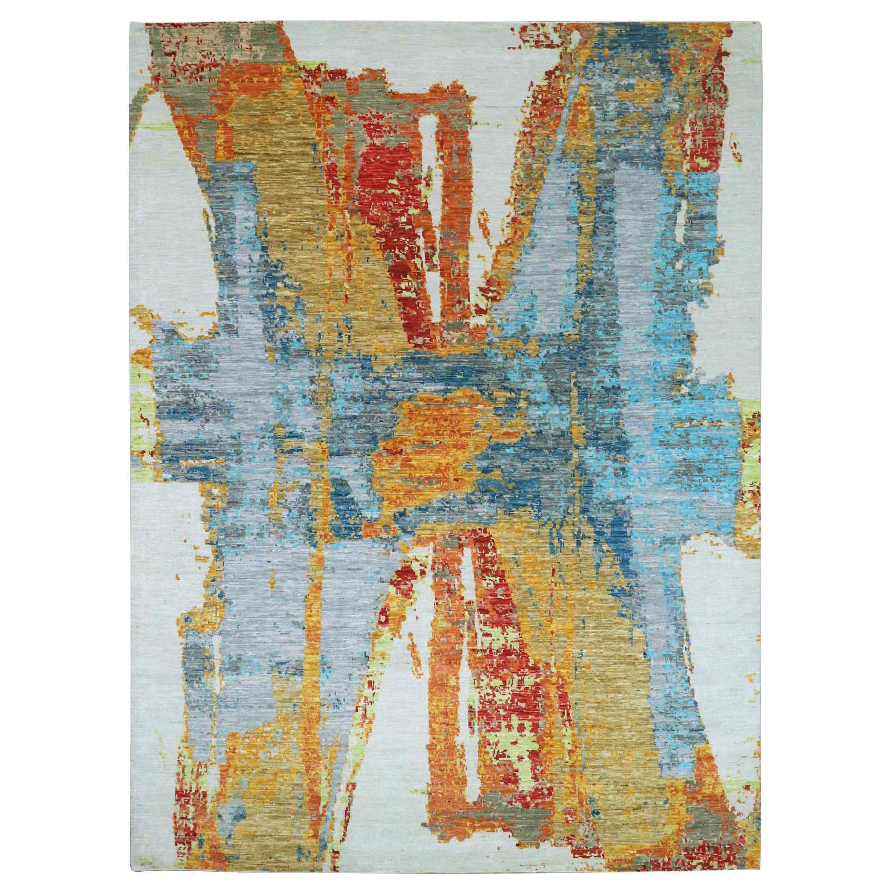 Modern-and-Contemporary-Hand-Knotted-Rug-399820