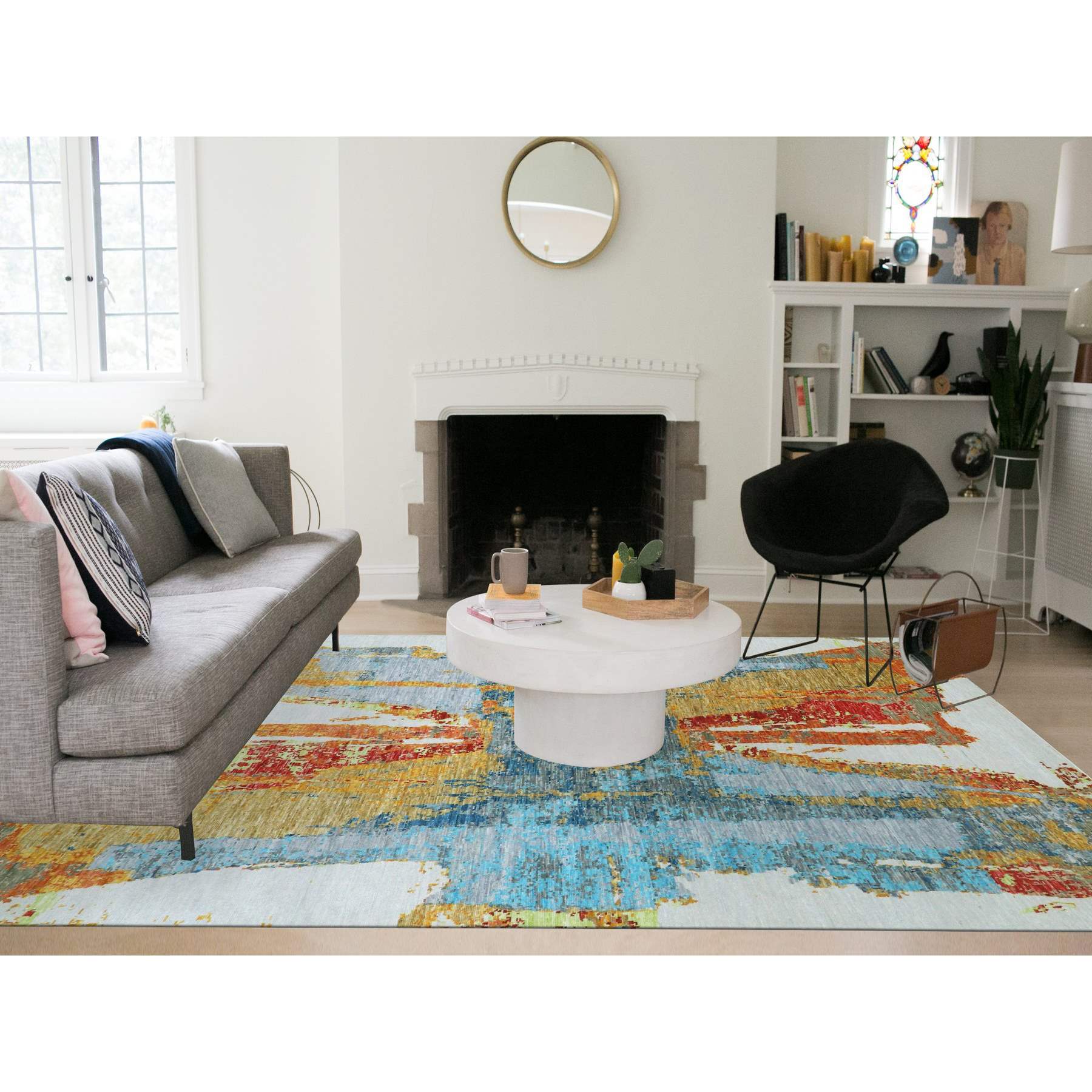 Modern-and-Contemporary-Hand-Knotted-Rug-399820