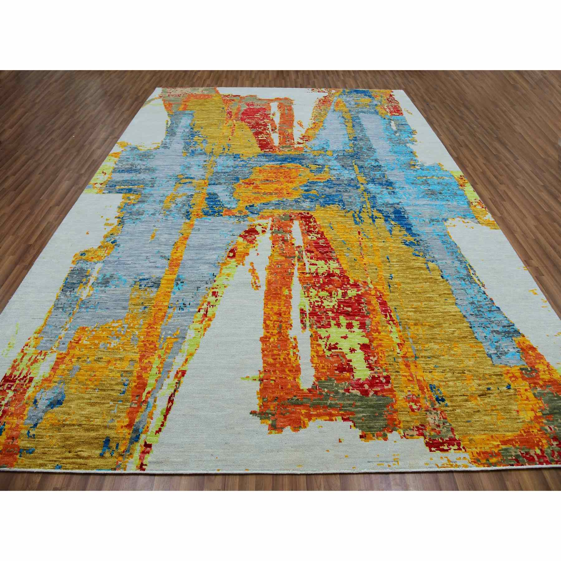 Modern-and-Contemporary-Hand-Knotted-Rug-399820