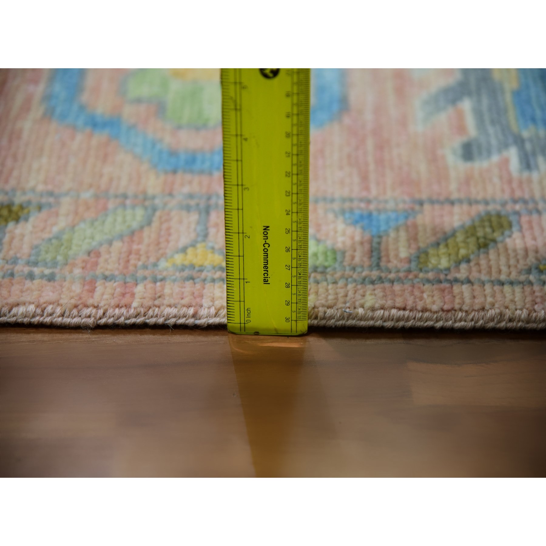 Oushak-And-Peshawar-Hand-Knotted-Rug-399705