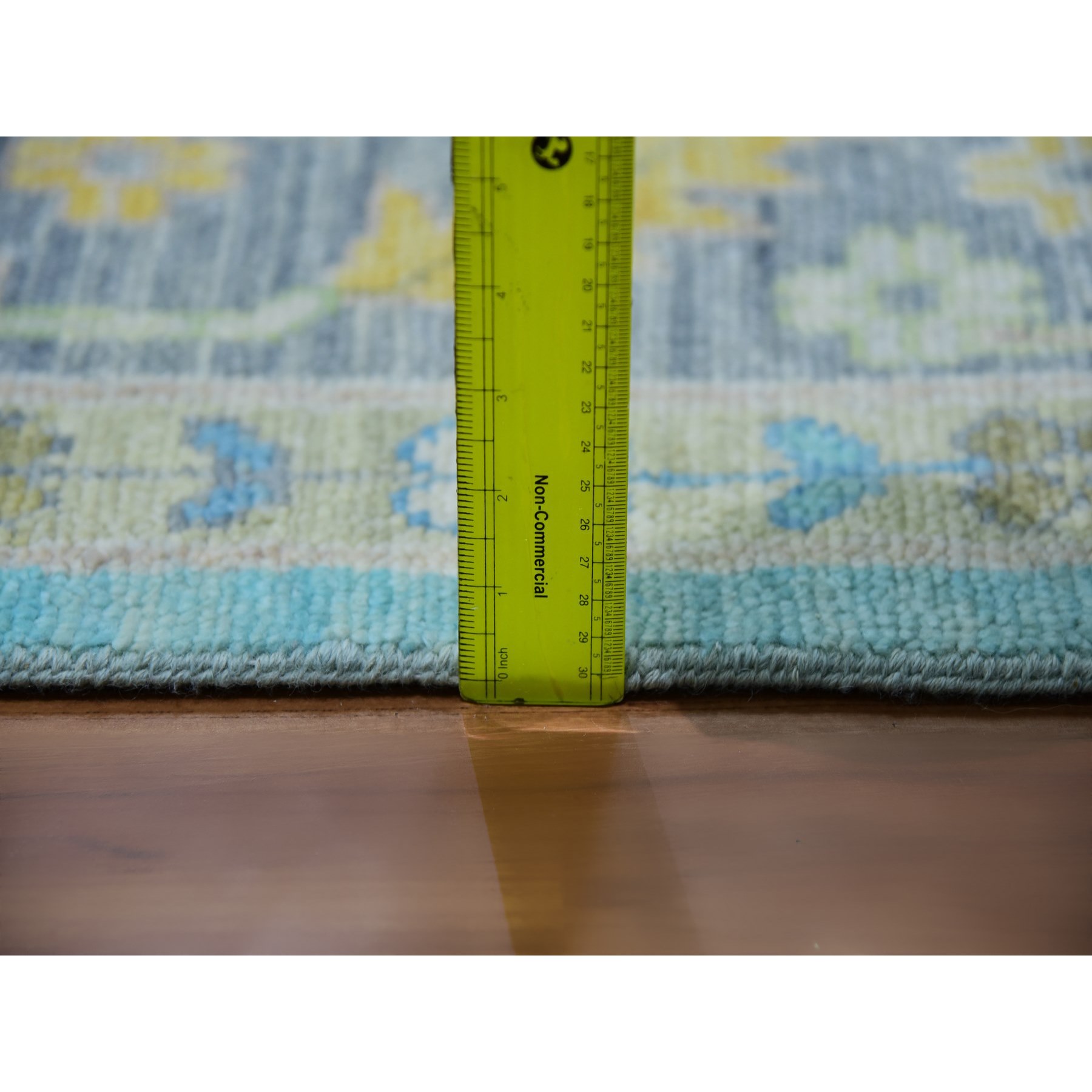 Oushak-And-Peshawar-Hand-Knotted-Rug-399765