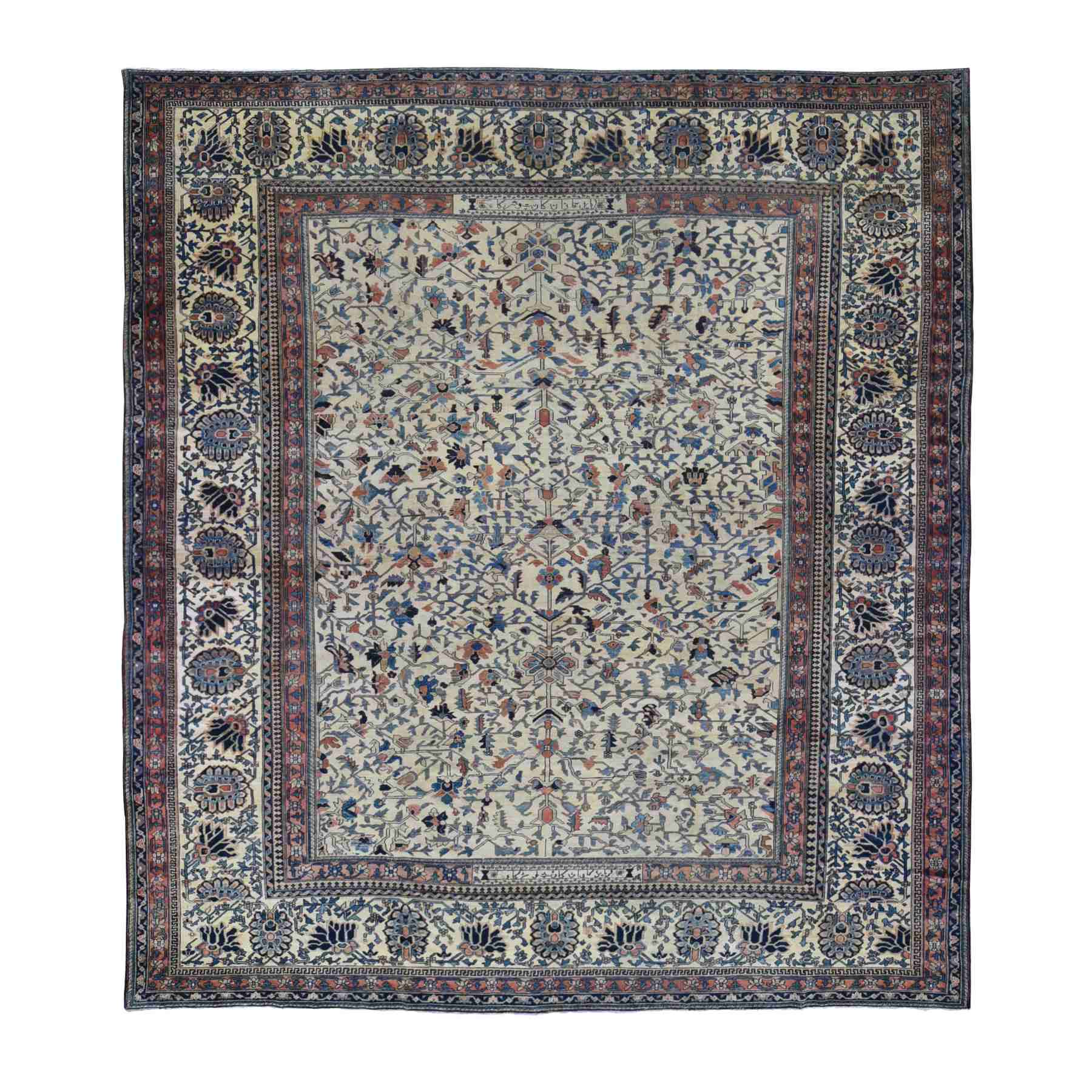 Antique-Hand-Knotted-Rug-400275