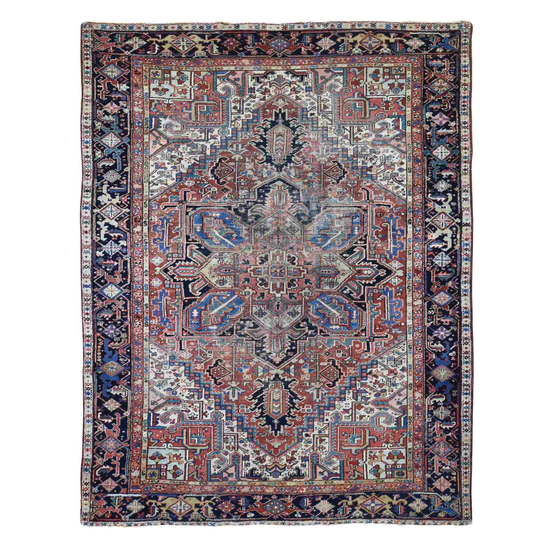 Antique-Hand-Knotted-Rug-400285
