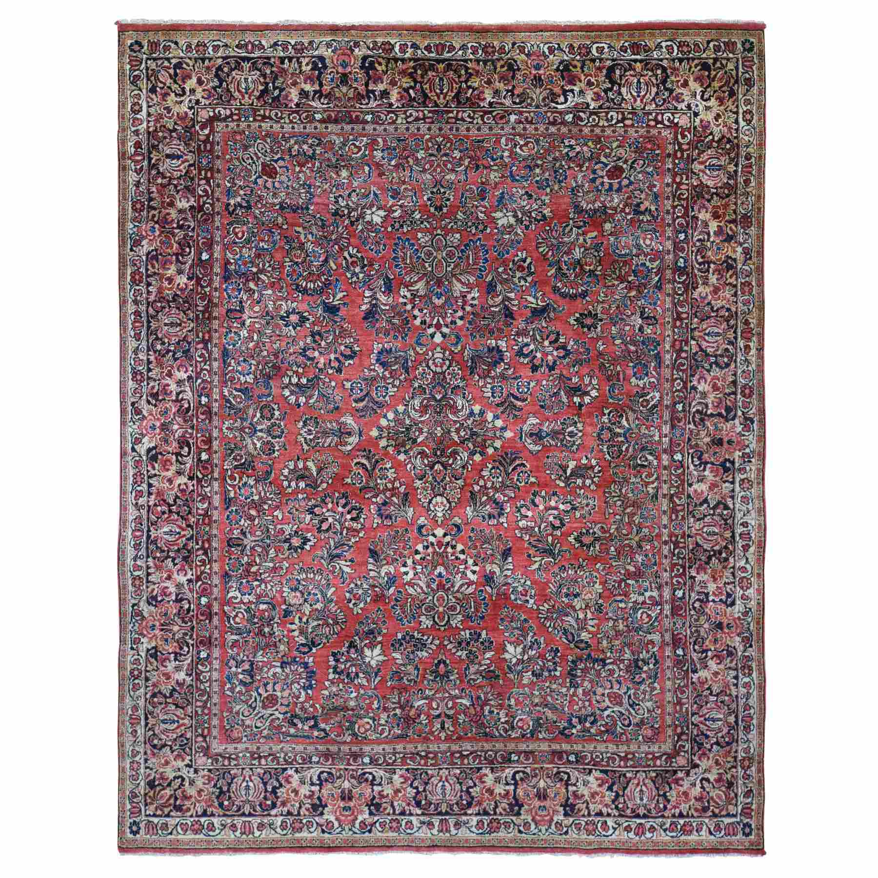 Antique-Hand-Knotted-Rug-400320