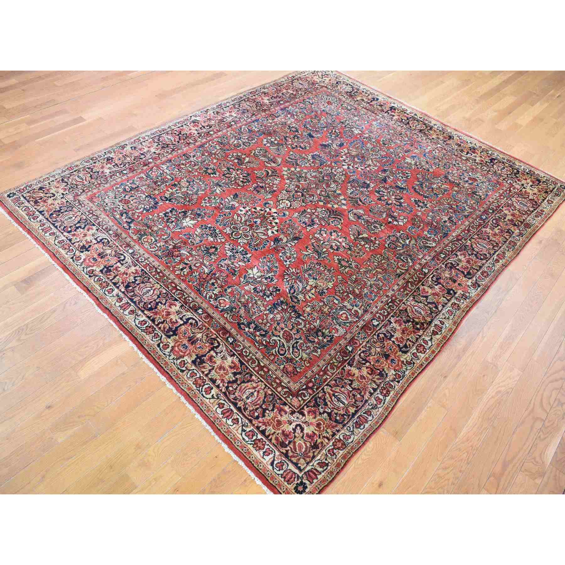 Antique-Hand-Knotted-Rug-400320