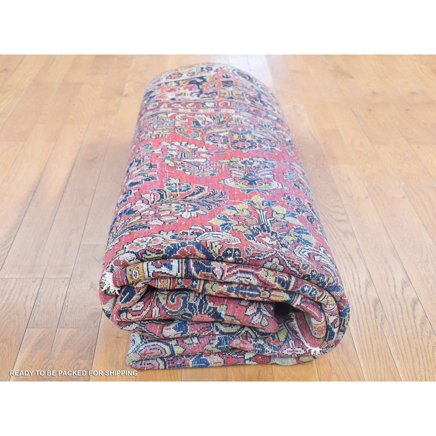 Antique-Hand-Knotted-Rug-400320