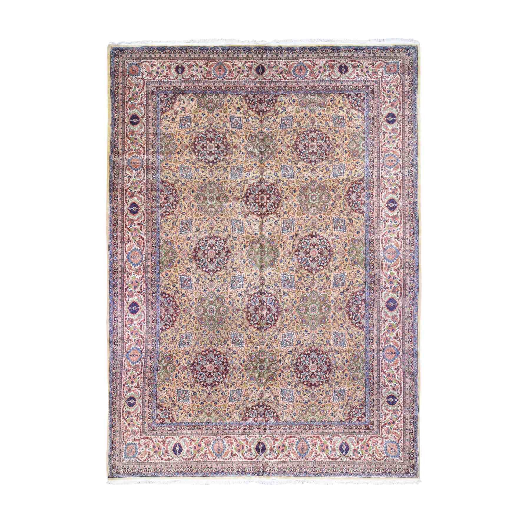 Antique-Hand-Knotted-Rug-400555