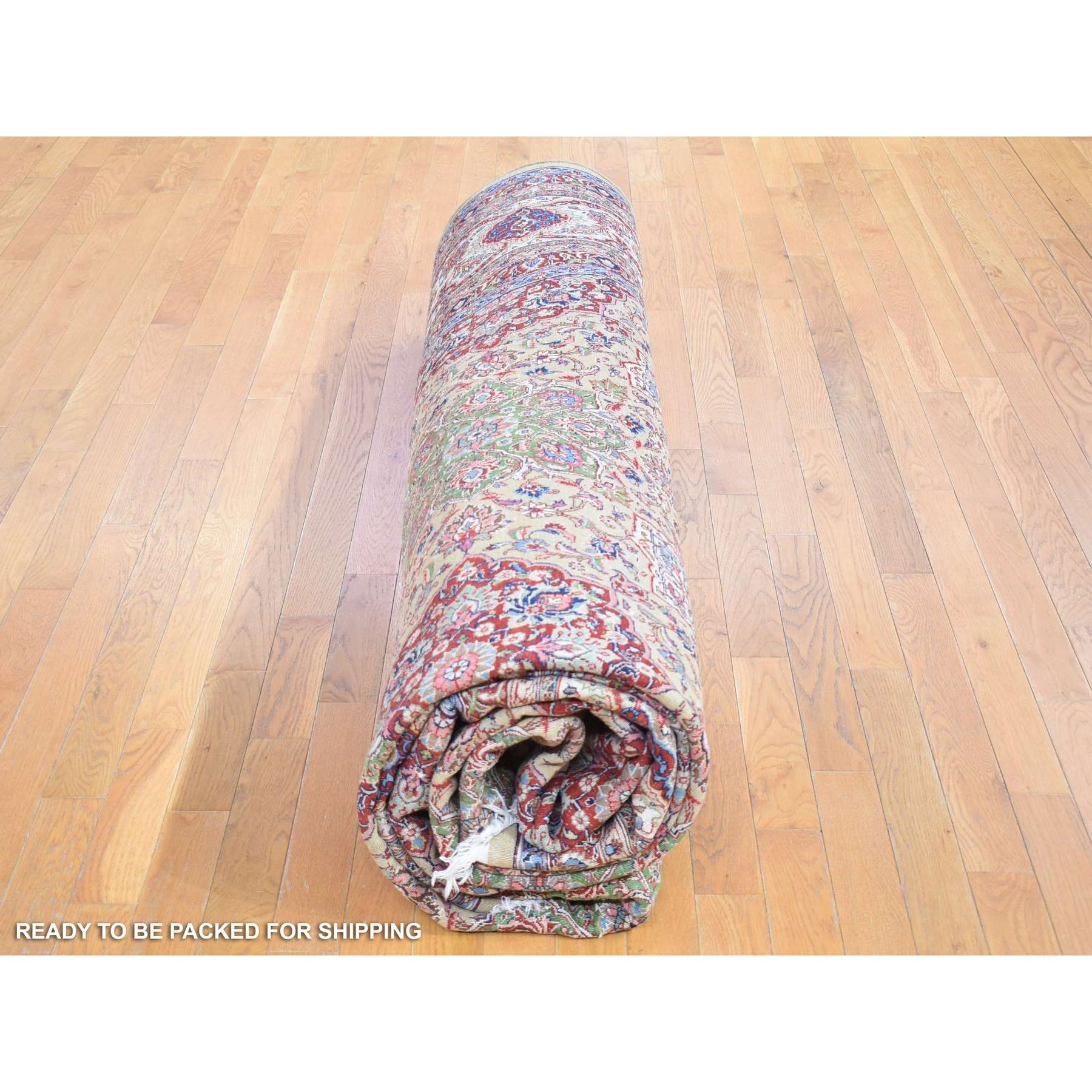 Antique-Hand-Knotted-Rug-400555