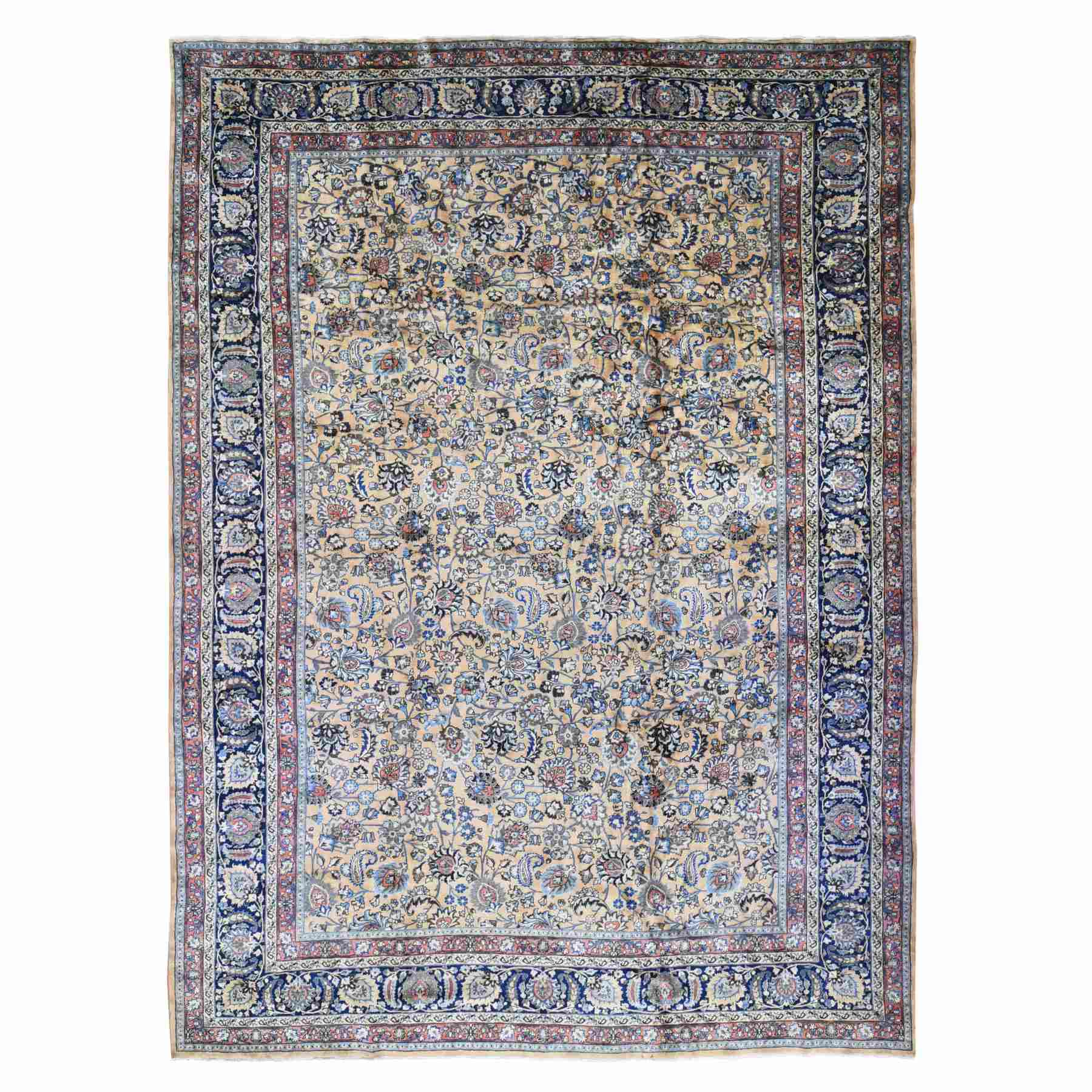 Antique-Hand-Knotted-Rug-400565