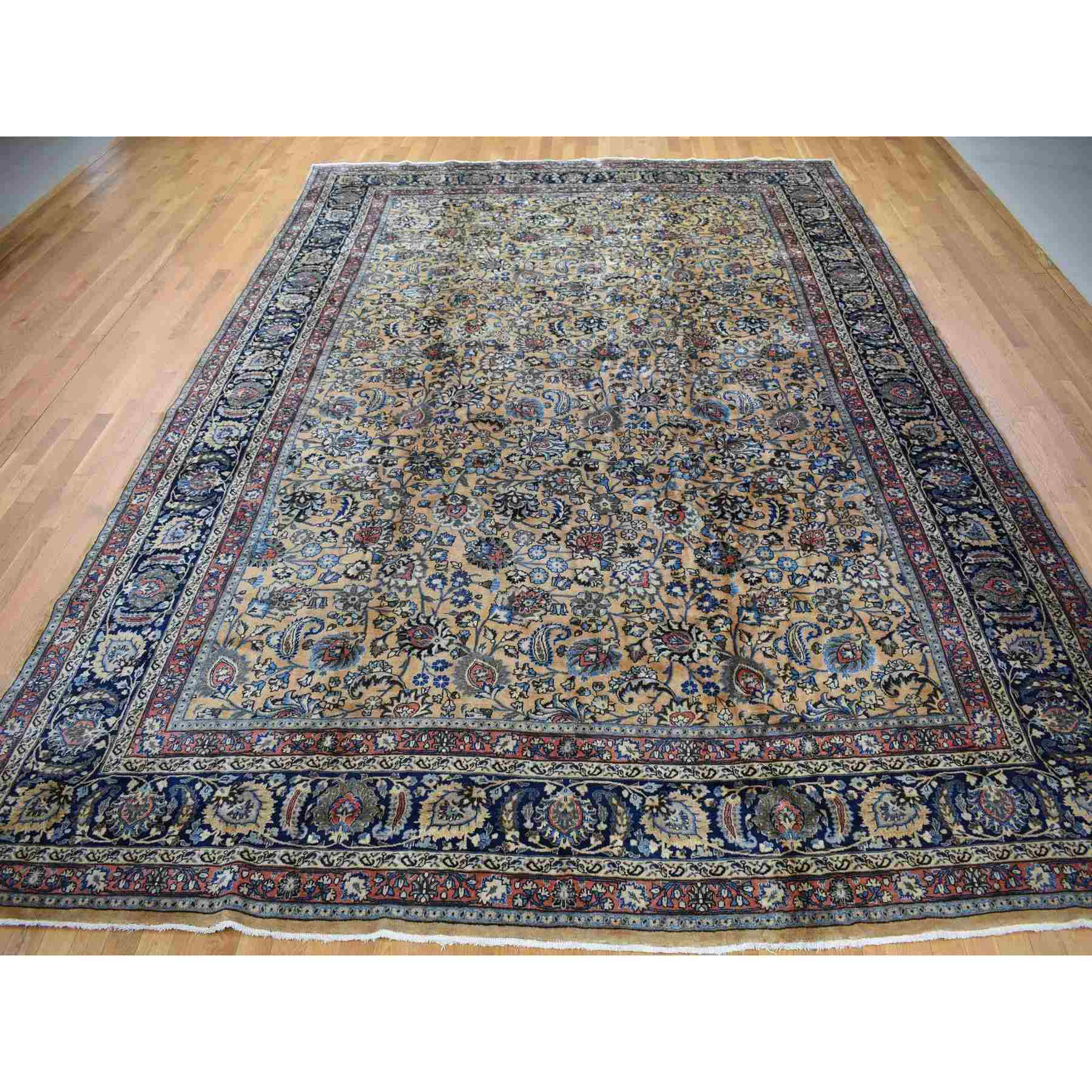 Antique-Hand-Knotted-Rug-400565
