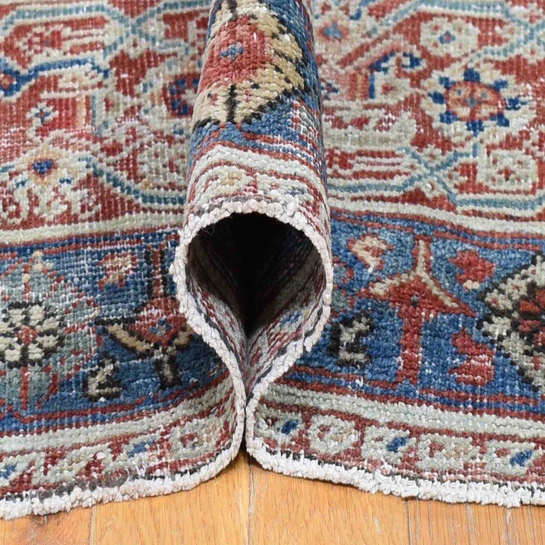 Antique-Hand-Knotted-Rug-400580