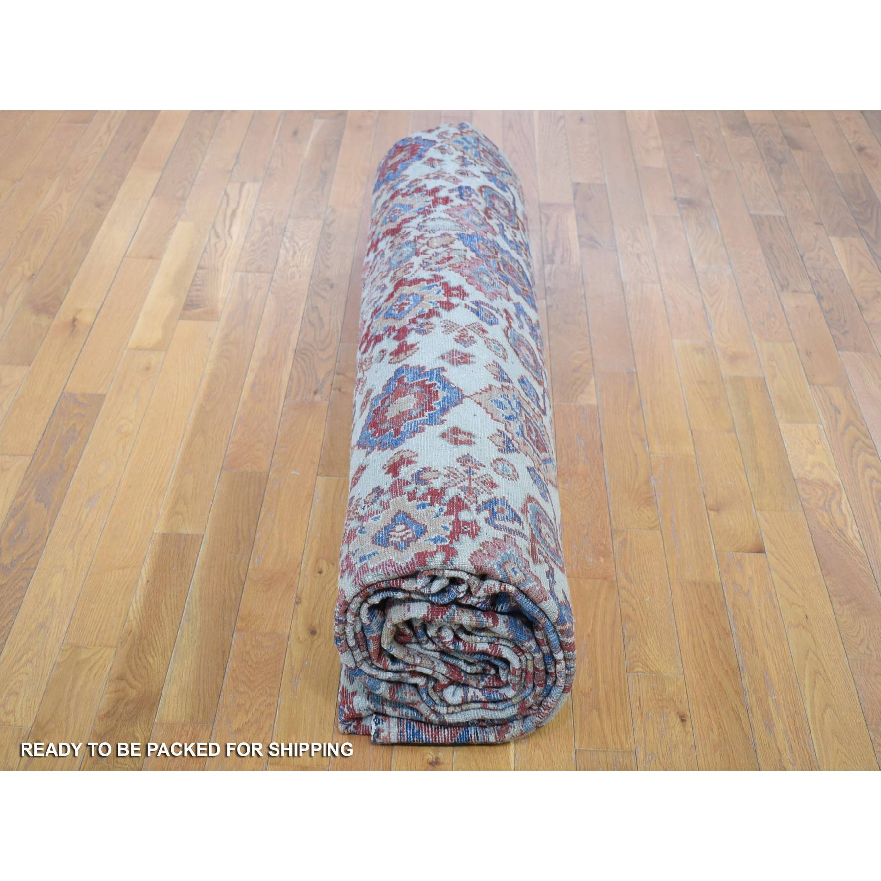 Antique-Hand-Knotted-Rug-400580