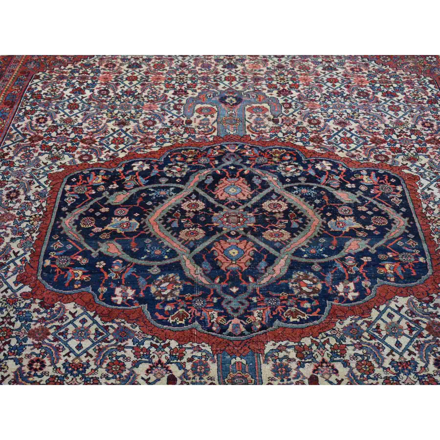 Antique-Hand-Knotted-Rug-400650