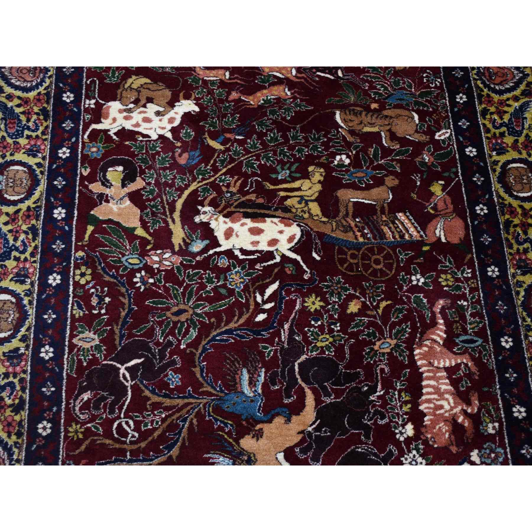 Antique-Hand-Knotted-Rug-401460