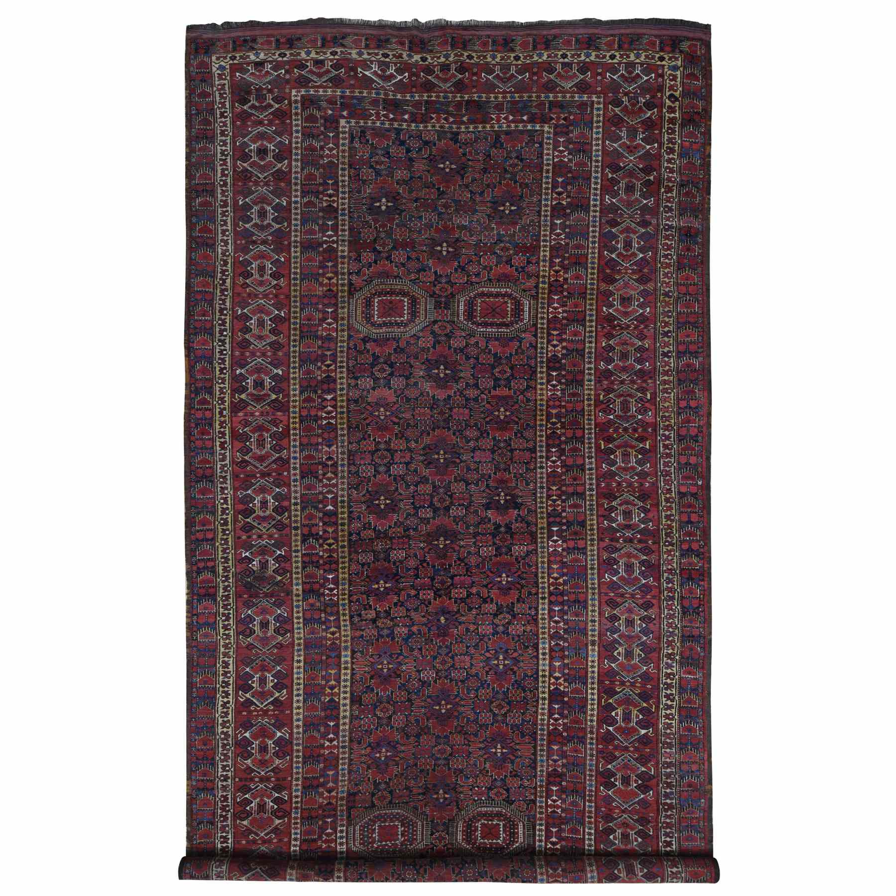 Antique-Hand-Knotted-Rug-401550