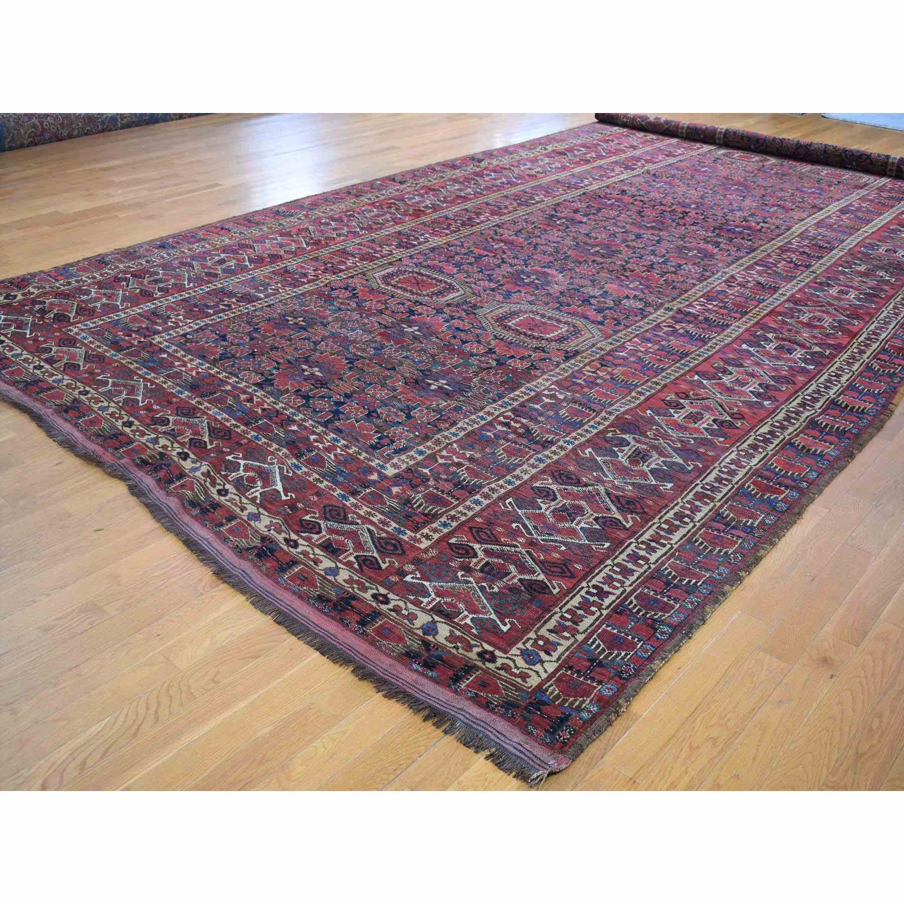 Antique-Hand-Knotted-Rug-401550