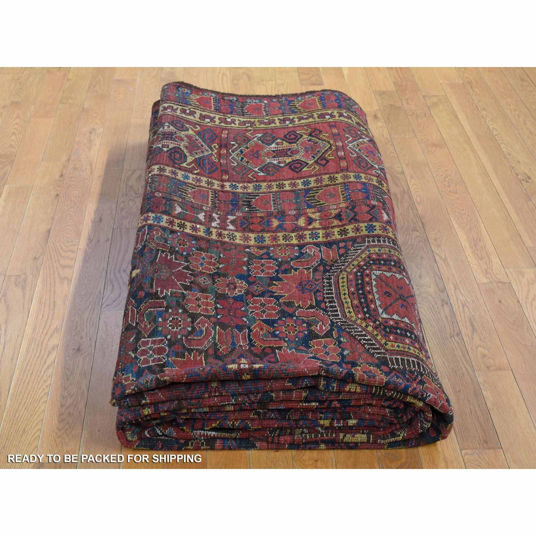 Antique-Hand-Knotted-Rug-401550