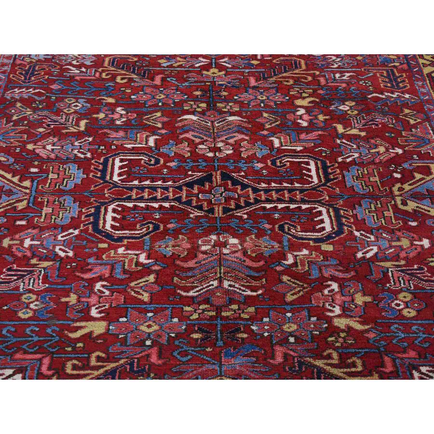 Heriz-Hand-Knotted-Rug-400345