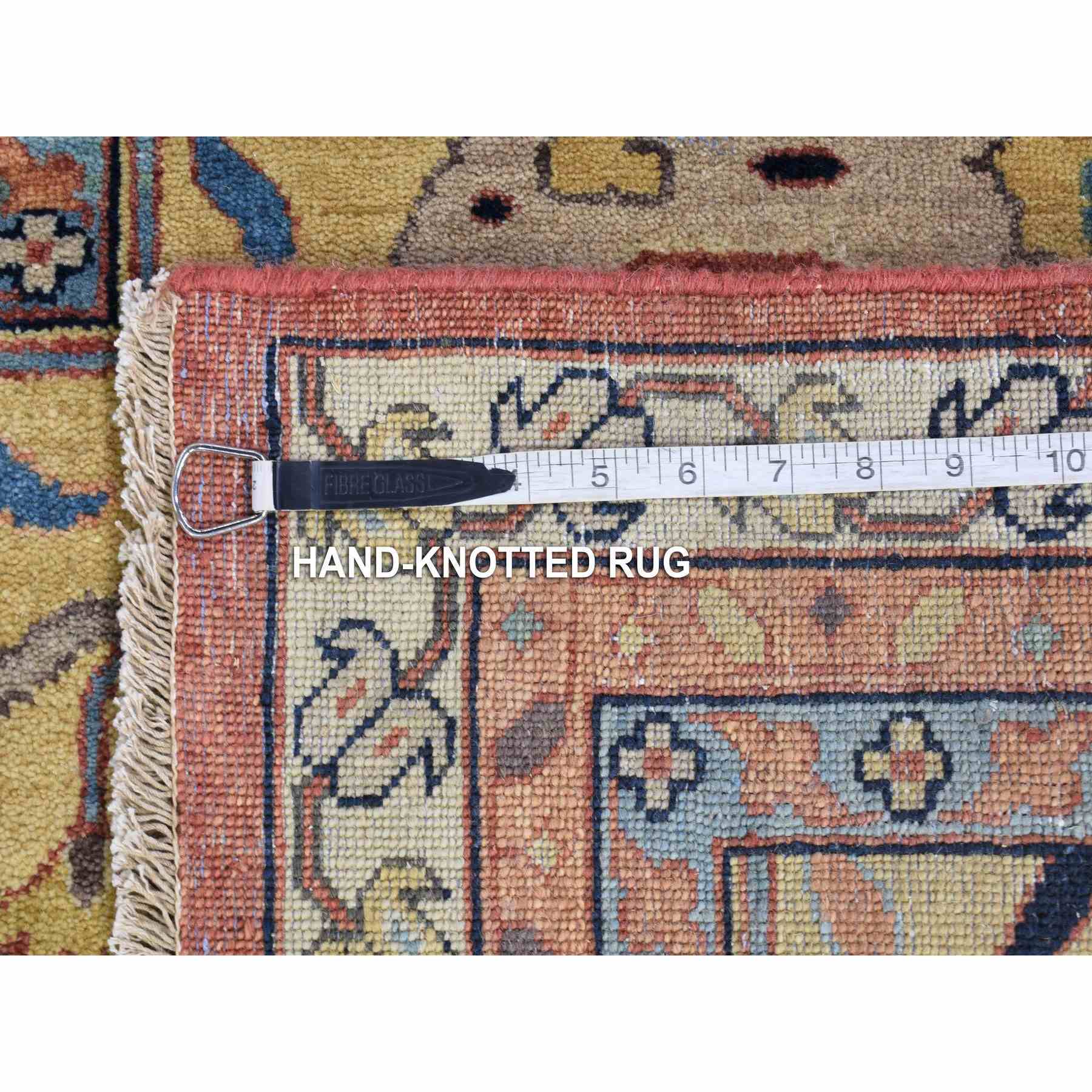 Heriz-Hand-Knotted-Rug-401115