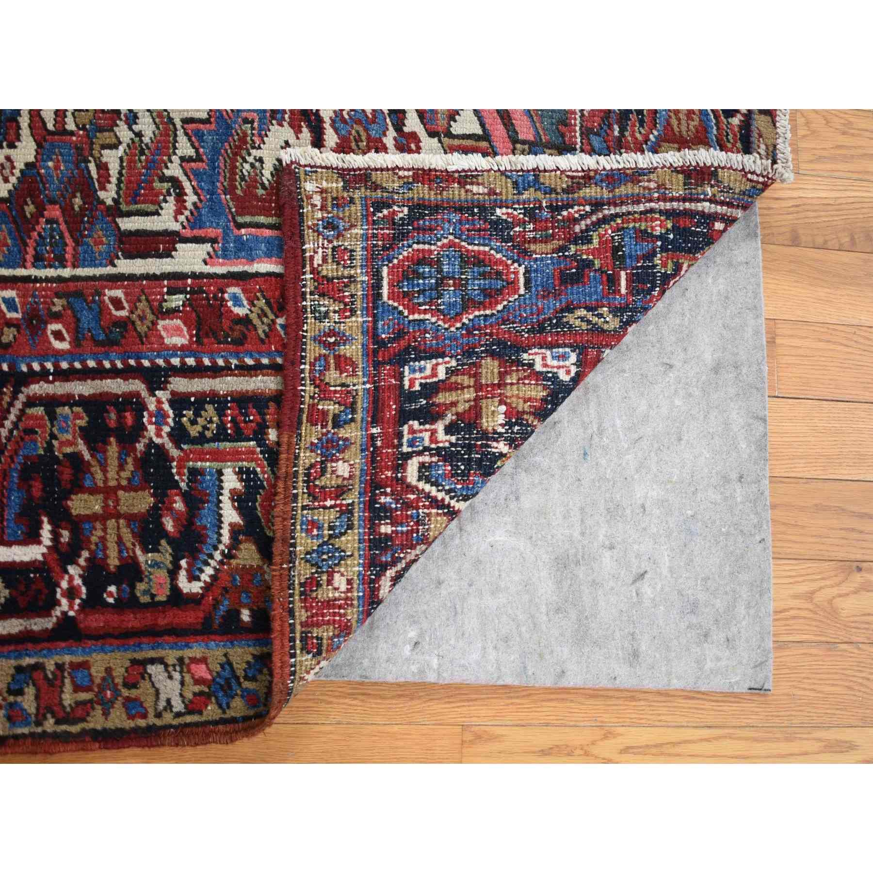 Heriz-Hand-Knotted-Rug-401325