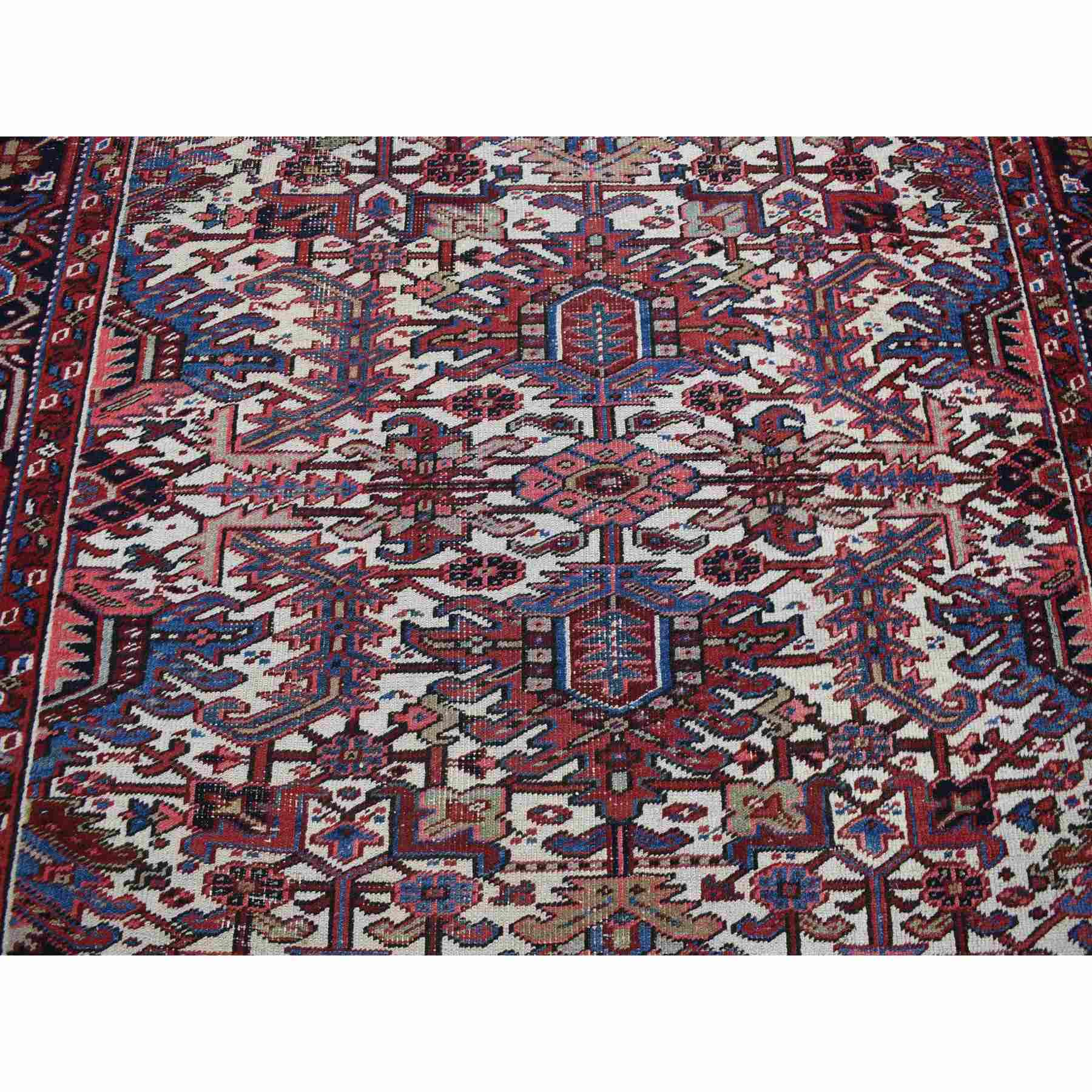 Heriz-Hand-Knotted-Rug-401325