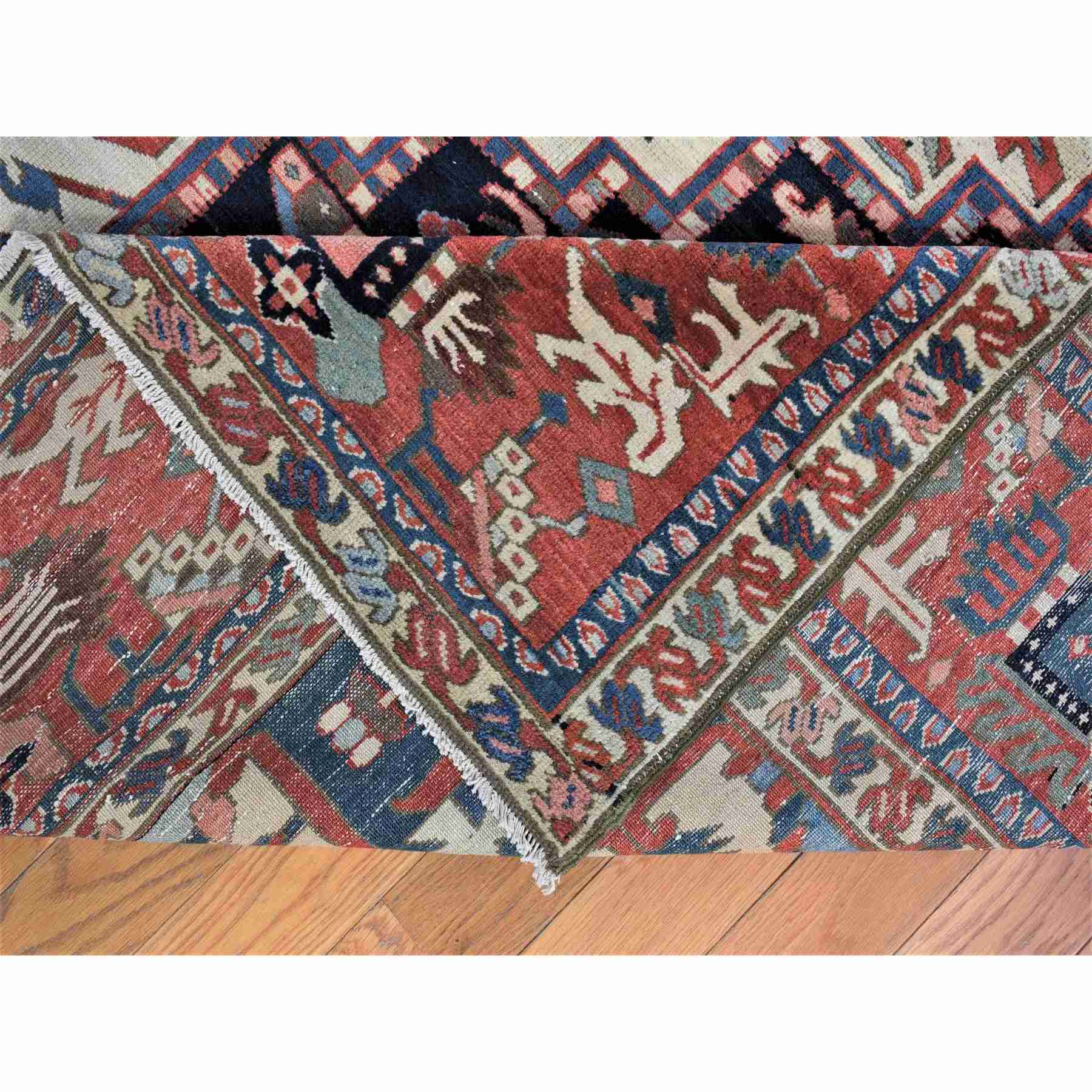 Heriz-Hand-Knotted-Rug-401525