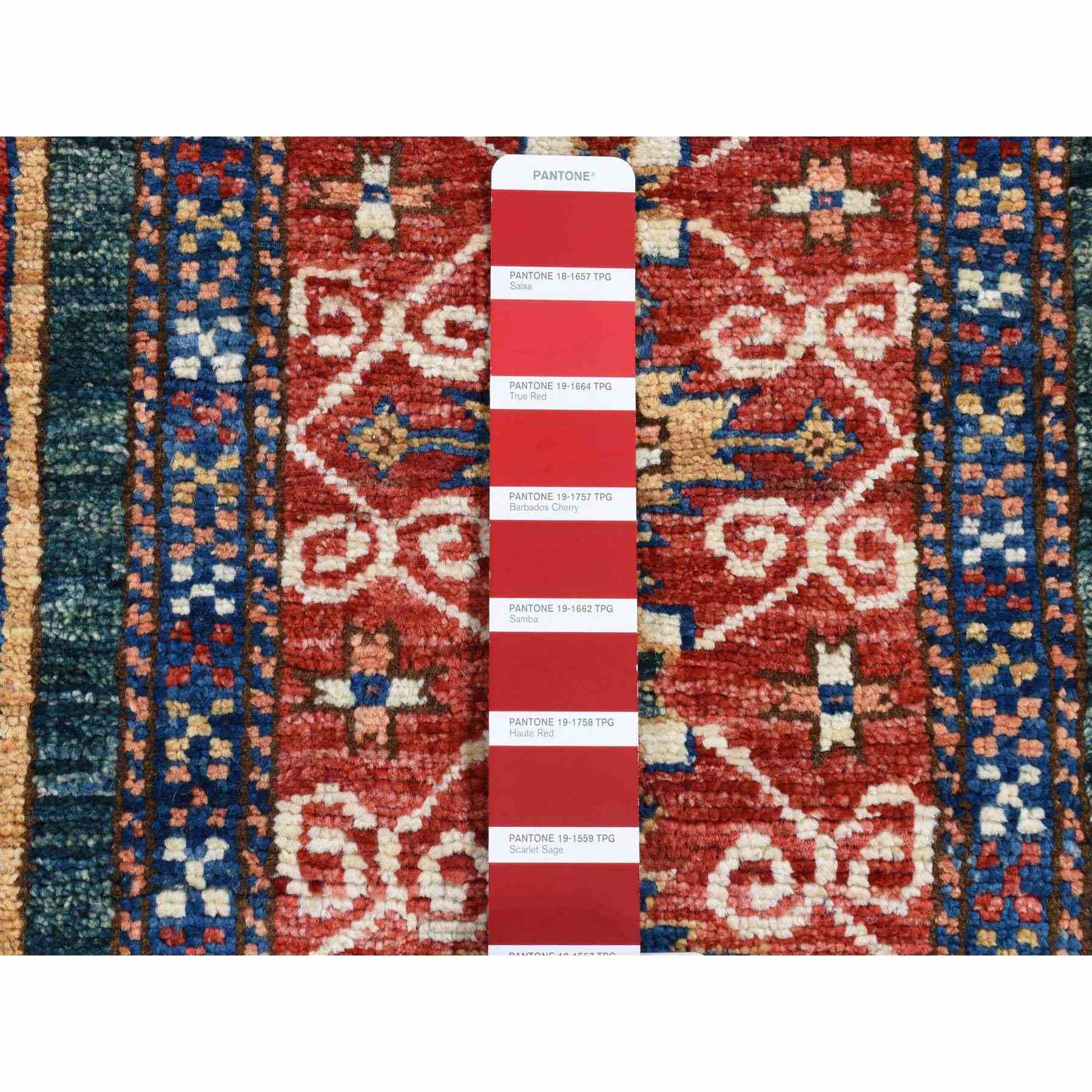 Kazak-Hand-Knotted-Rug-401595